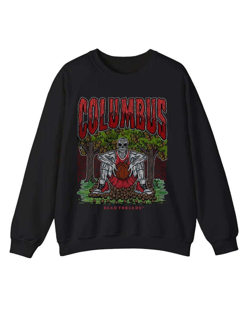 COLUMBUS BASKETBALL CREWNECK SWEATSHIRT – Sweatshirt – Dead Threads Apparel