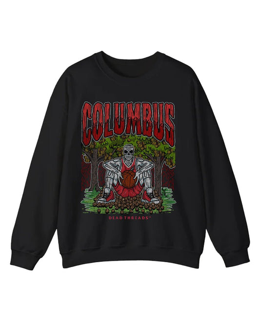 COLUMBUS BASKETBALL CREWNECK SWEATSHIRT – Sweatshirt – Dead Threads Apparel
