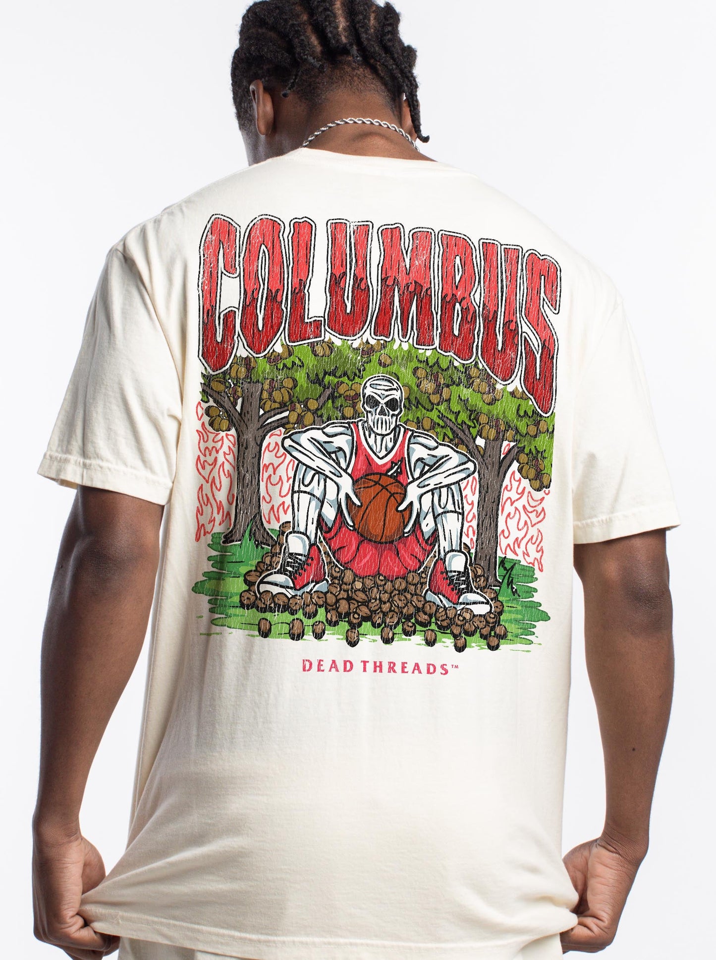 COLUMBUS BASKETBALL - “DT ESSENTIAL" PREMIUM T - SHIRT – T-Shirt – Dead Threads Apparel