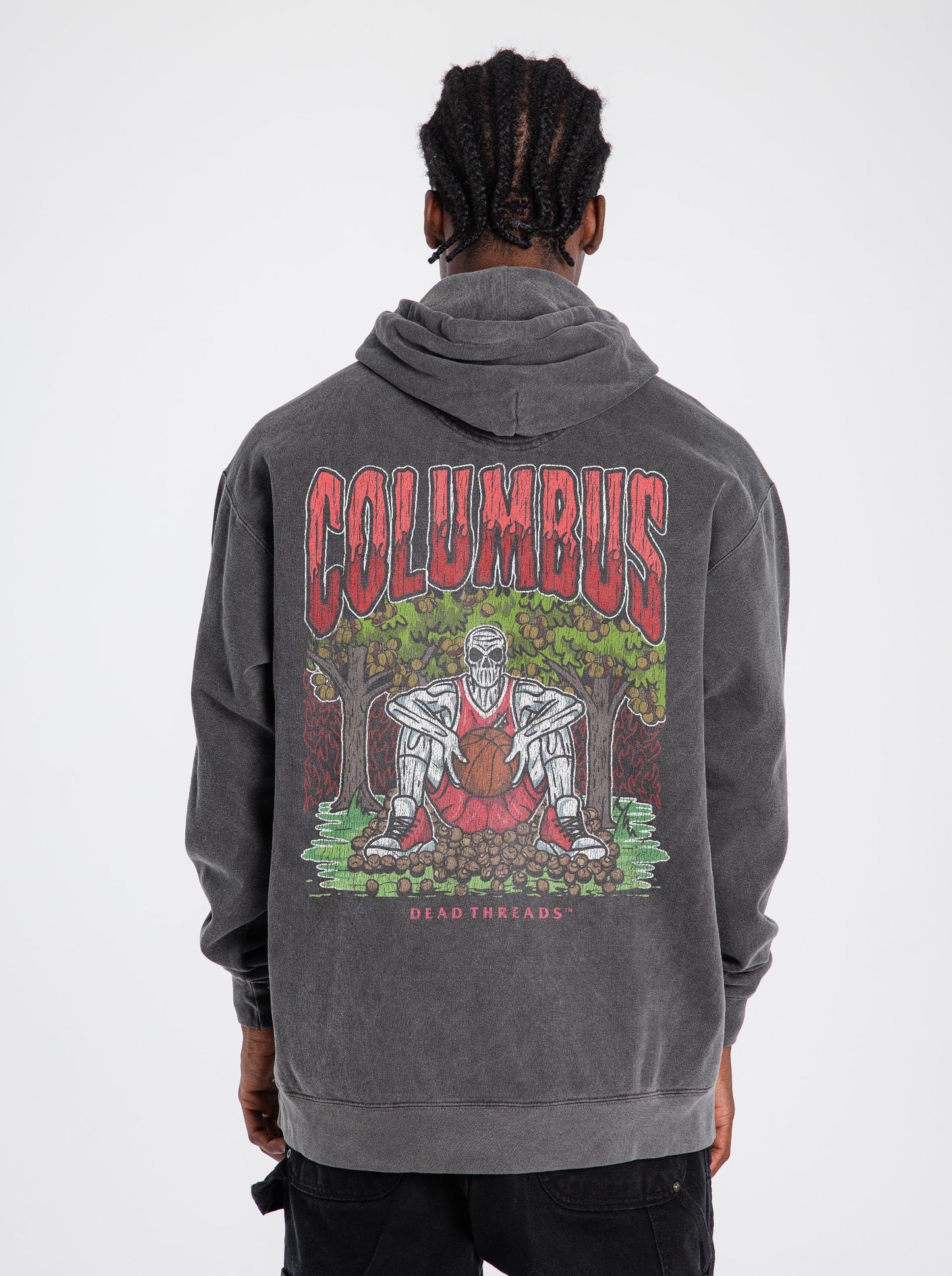 COLUMBUS BASKETBALL - HOODIE – Hoodie – Dead Threads Apparel