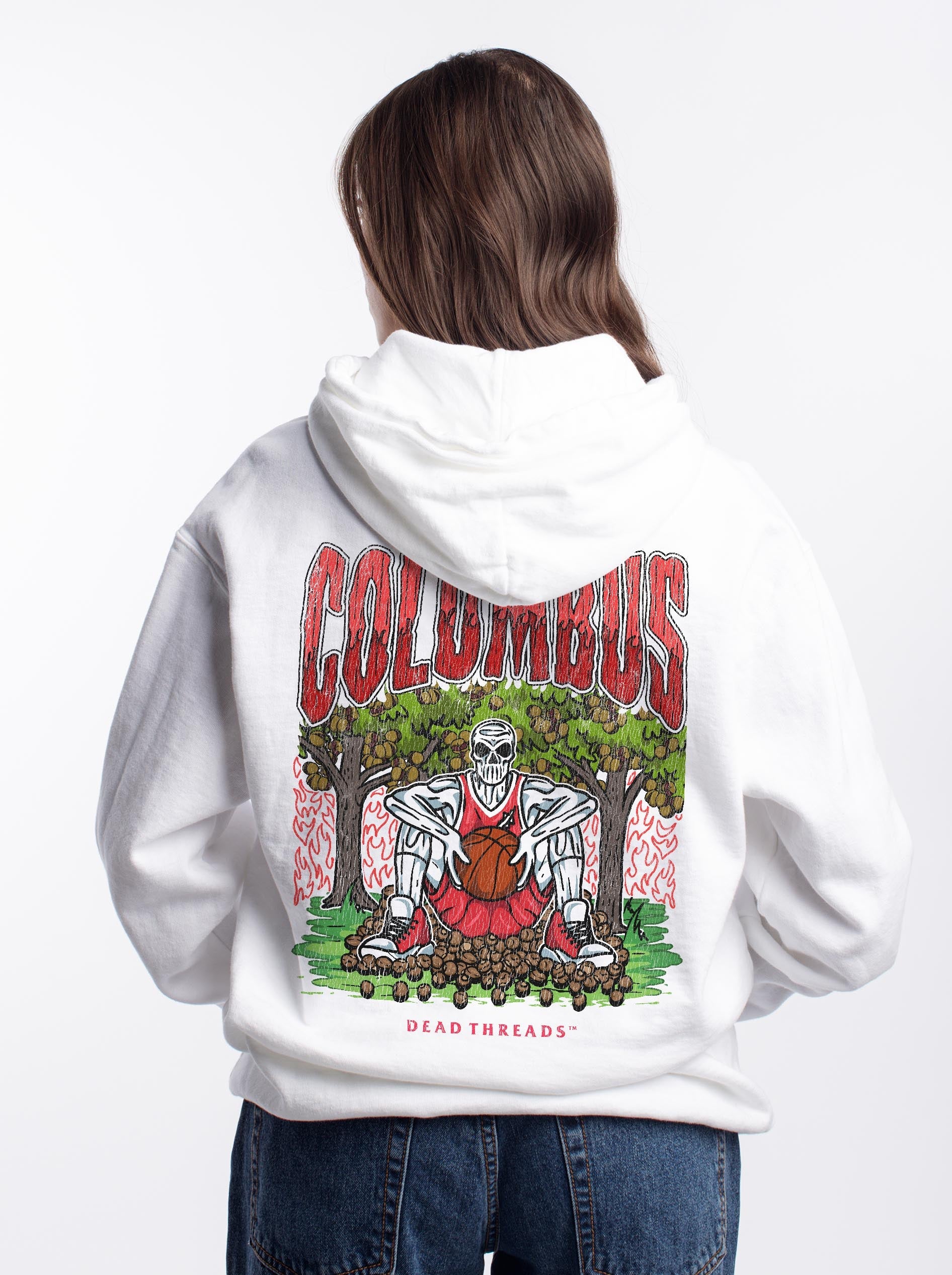 COLUMBUS BASKETBALL - HOODIE – Hoodie – Dead Threads Apparel