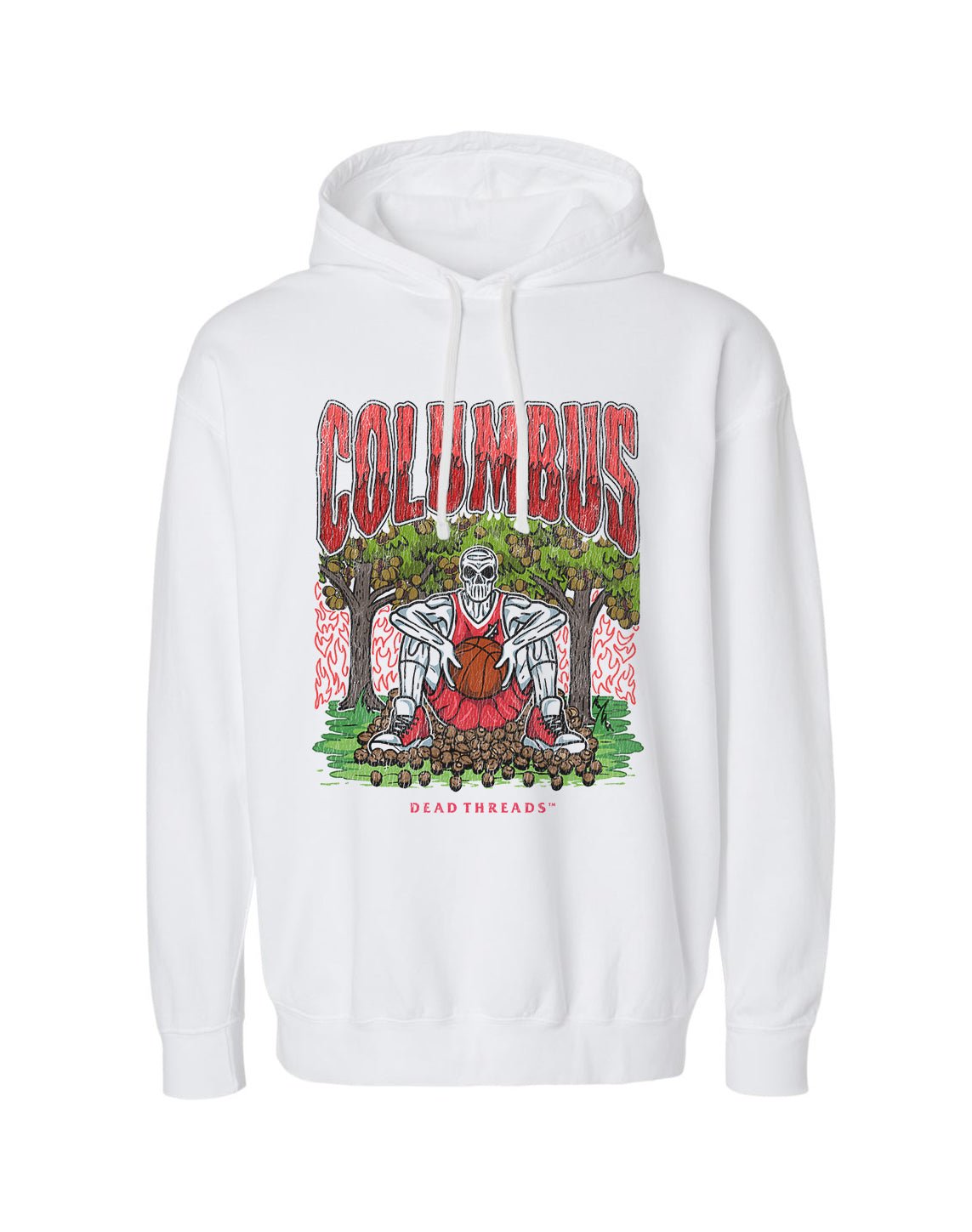 COLUMBUS BASKETBALL - LIGHTWEIGHT HOODIE – Lightweight – Dead Threads Apparel