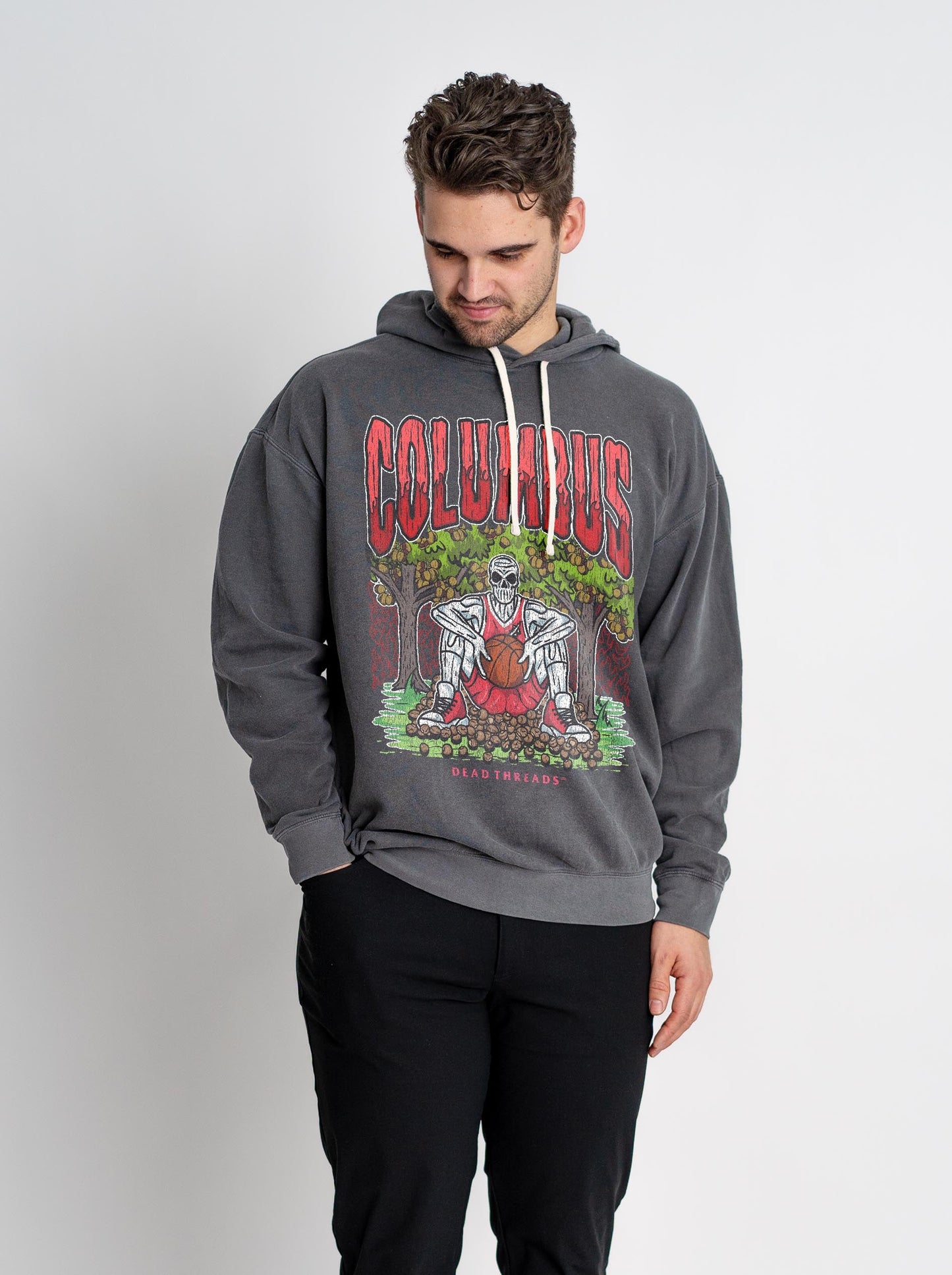 COLUMBUS BASKETBALL - LIGHTWEIGHT HOODIE – Lightweight – Dead Threads Apparel