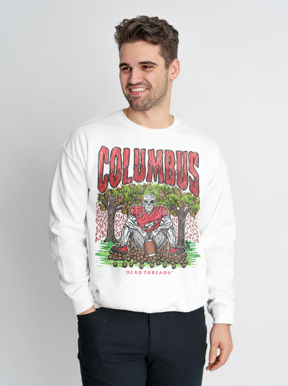 COLUMBUS FOOTBALL CREWNECK SWEATSHIRT – Sweatshirt – Dead Threads Apparel