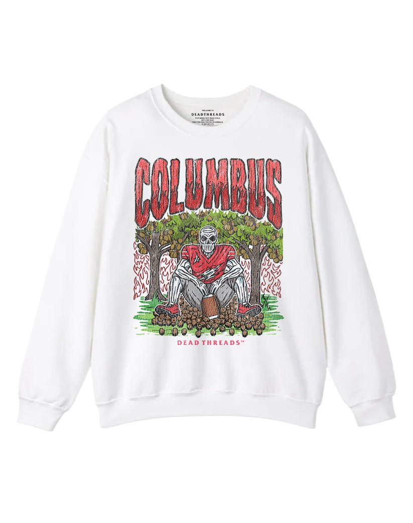 COLUMBUS FOOTBALL CREWNECK SWEATSHIRT – Sweatshirt – Dead Threads Apparel