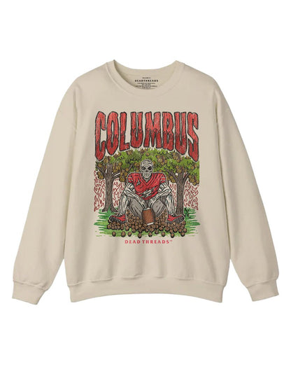 COLUMBUS FOOTBALL CREWNECK SWEATSHIRT – Sweatshirt – Dead Threads Apparel