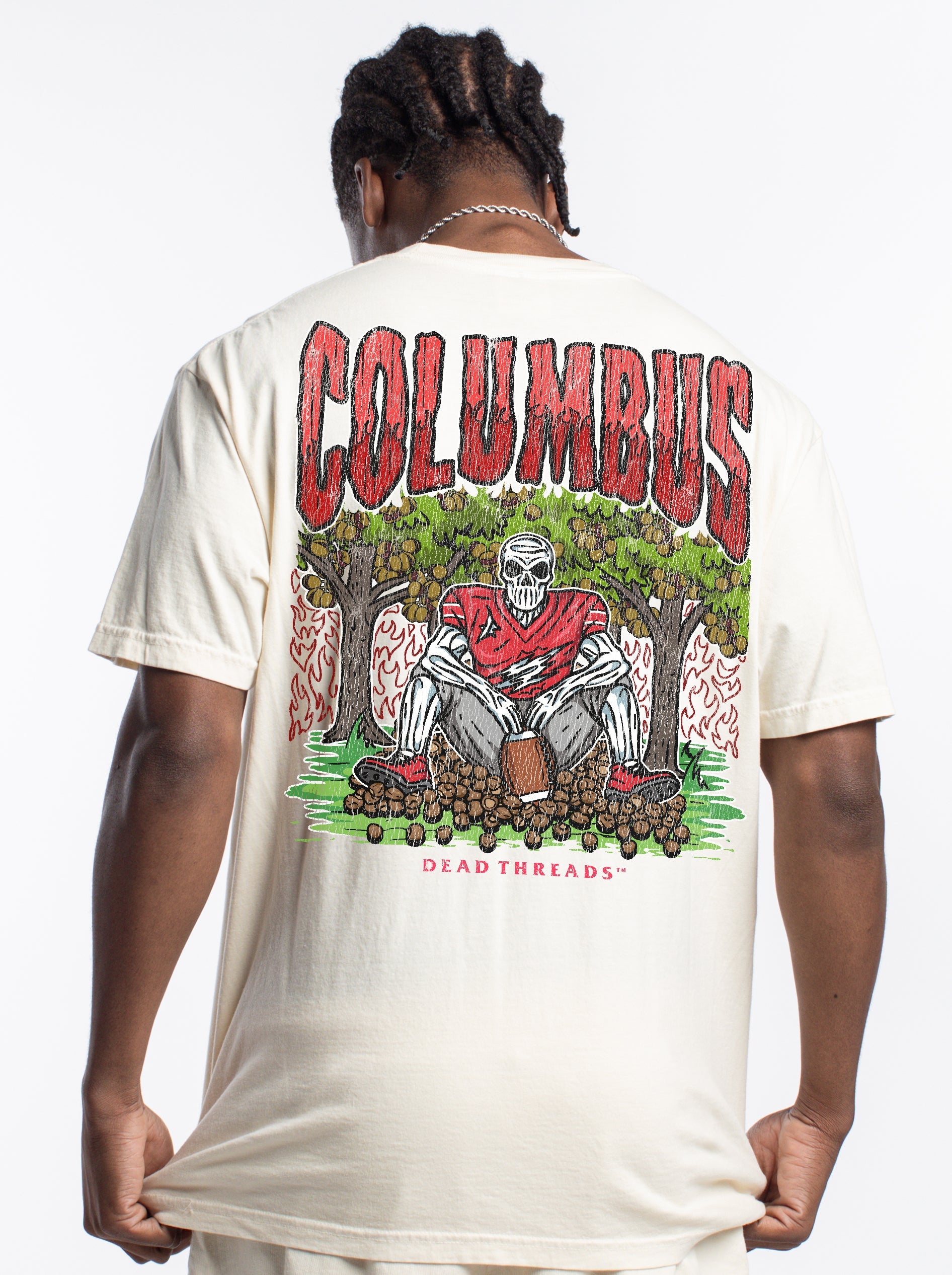 COLUMBUS FOOTBALL - “DT ESSENTIAL" PREMIUM T - SHIRT – T-Shirt – Dead Threads Apparel