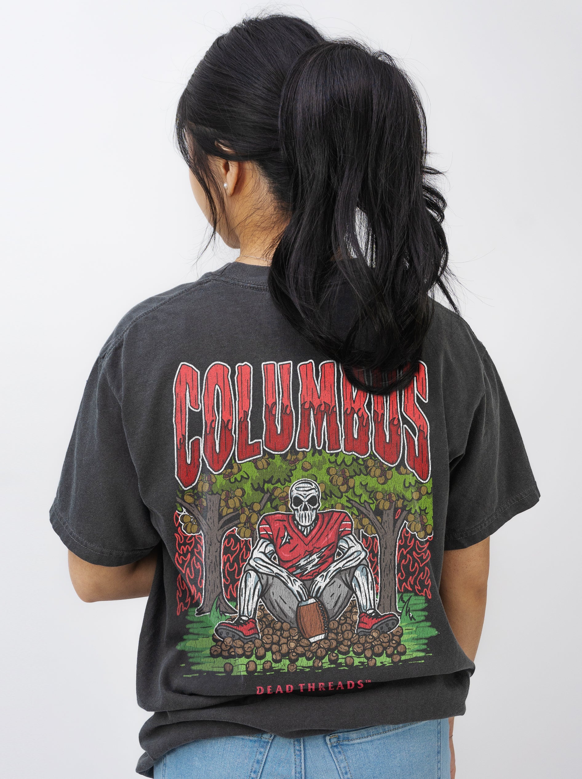 COLUMBUS FOOTBALL - “DT ESSENTIAL" PREMIUM T - SHIRT – T-Shirt – Dead Threads Apparel
