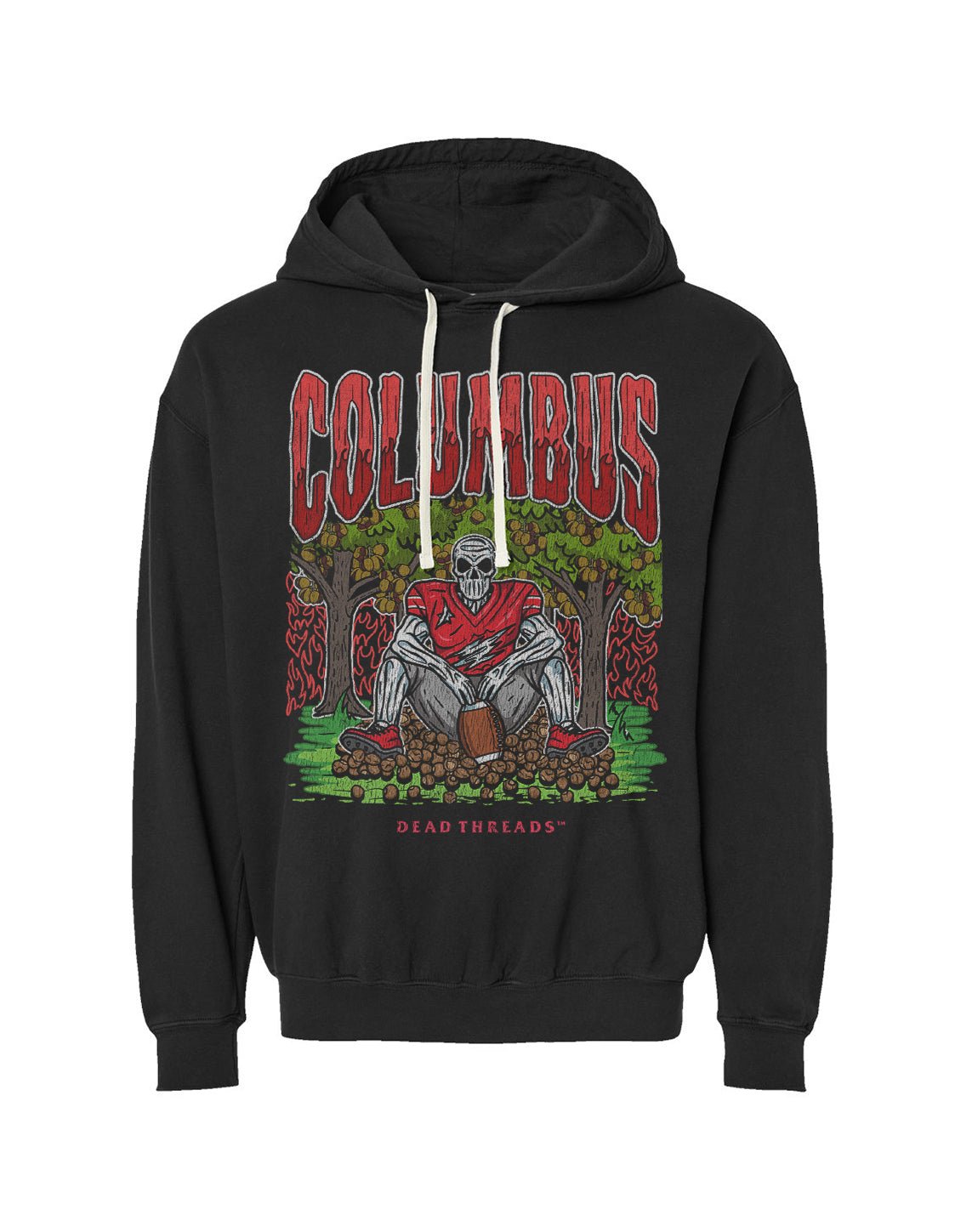 COLUMBUS FOOTBALL - LIGHTWEIGHT HOODIE – Lightweight – Dead Threads Apparel
