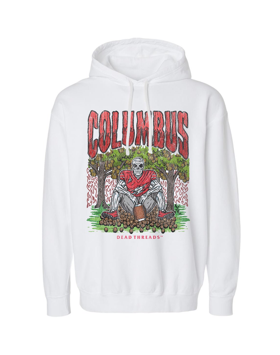 COLUMBUS FOOTBALL - LIGHTWEIGHT HOODIE – Lightweight – Dead Threads Apparel