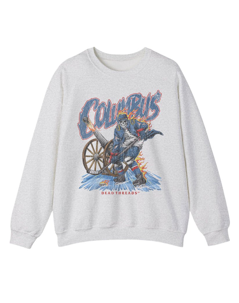 COLUMBUS HOCKEY CREWNECK SWEATSHIRT – Sweatshirt – Dead Threads Apparel