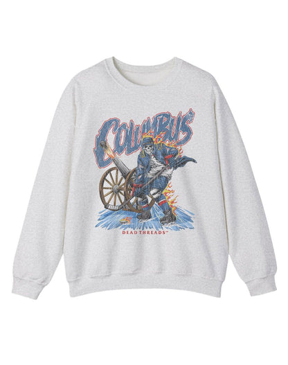 COLUMBUS HOCKEY CREWNECK SWEATSHIRT – Sweatshirt – Dead Threads Apparel
