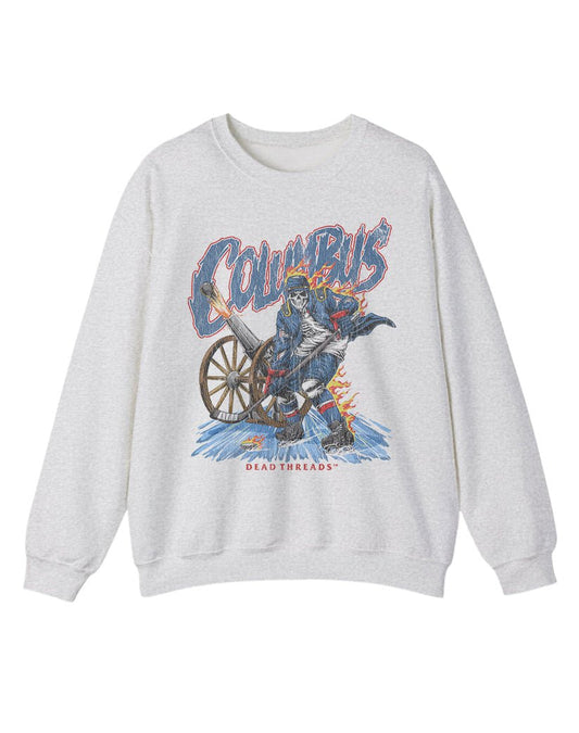 COLUMBUS HOCKEY CREWNECK SWEATSHIRT – Sweatshirt – Dead Threads Apparel