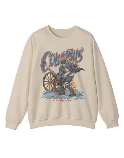 COLUMBUS HOCKEY CREWNECK SWEATSHIRT – Sweatshirt – Dead Threads Apparel
