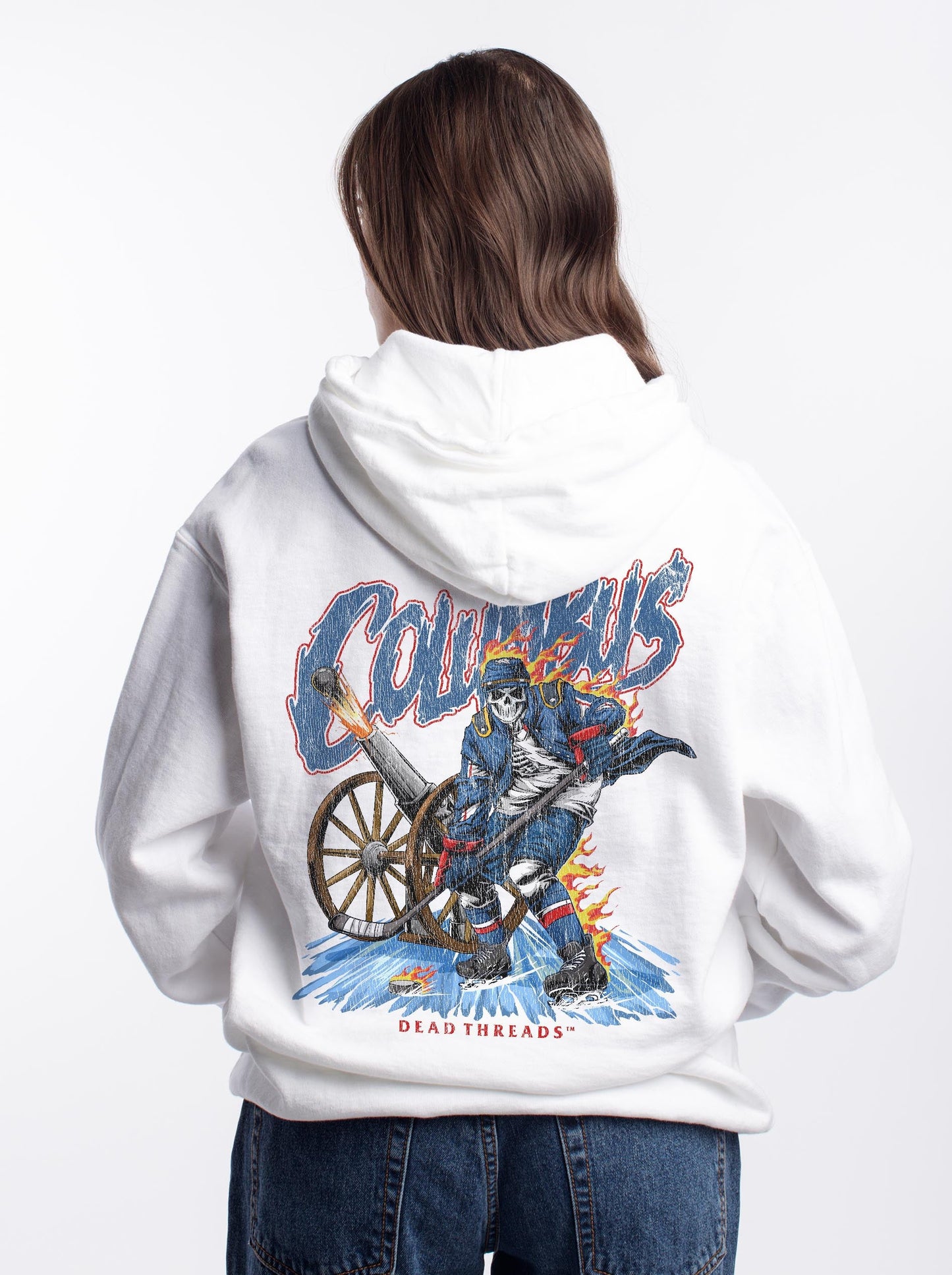 COLUMBUS HOCKEY - “DT ESSENTIAL" HOODIE – Hoodie – Dead Threads Apparel