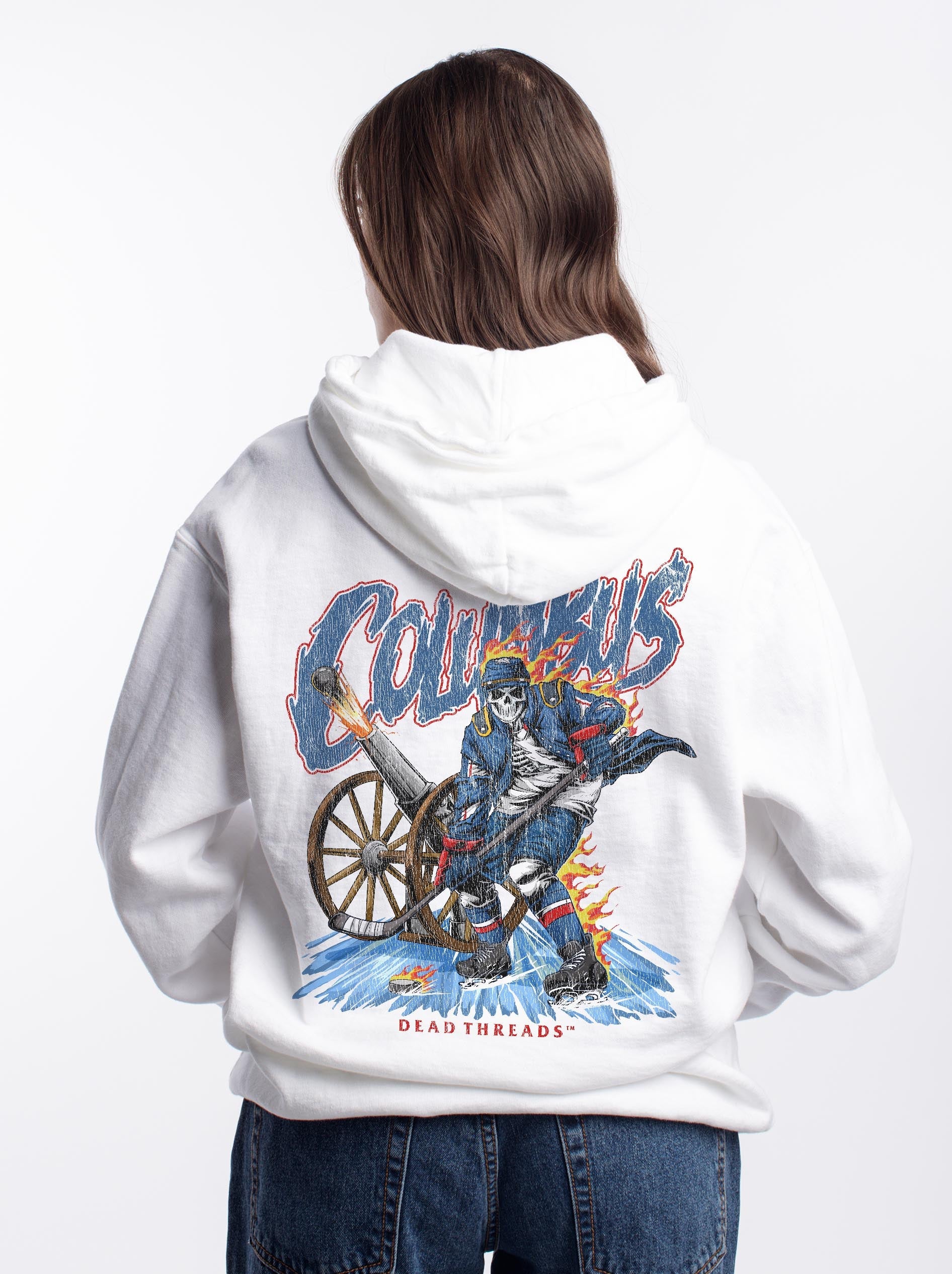 COLUMBUS HOCKEY - “DT ESSENTIAL" HOODIE – Hoodie – Dead Threads Apparel