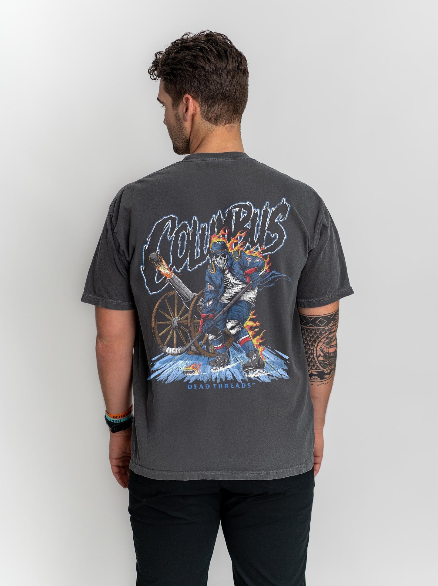 COLUMBUS HOCKEY - “DT ESSENTIAL" PREMIUM T - SHIRT – T-Shirt – Dead Threads Apparel