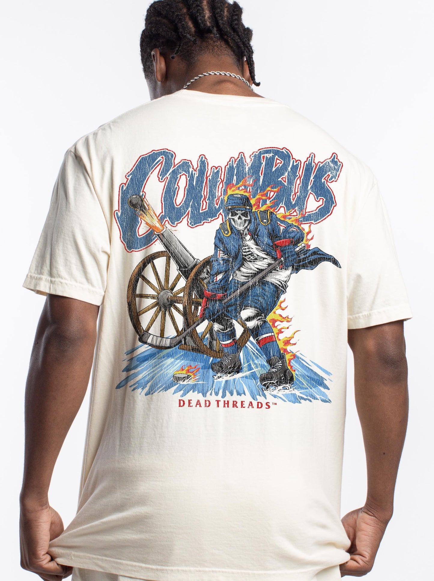COLUMBUS HOCKEY - “DT ESSENTIAL" PREMIUM T - SHIRT – T-Shirt – Dead Threads Apparel