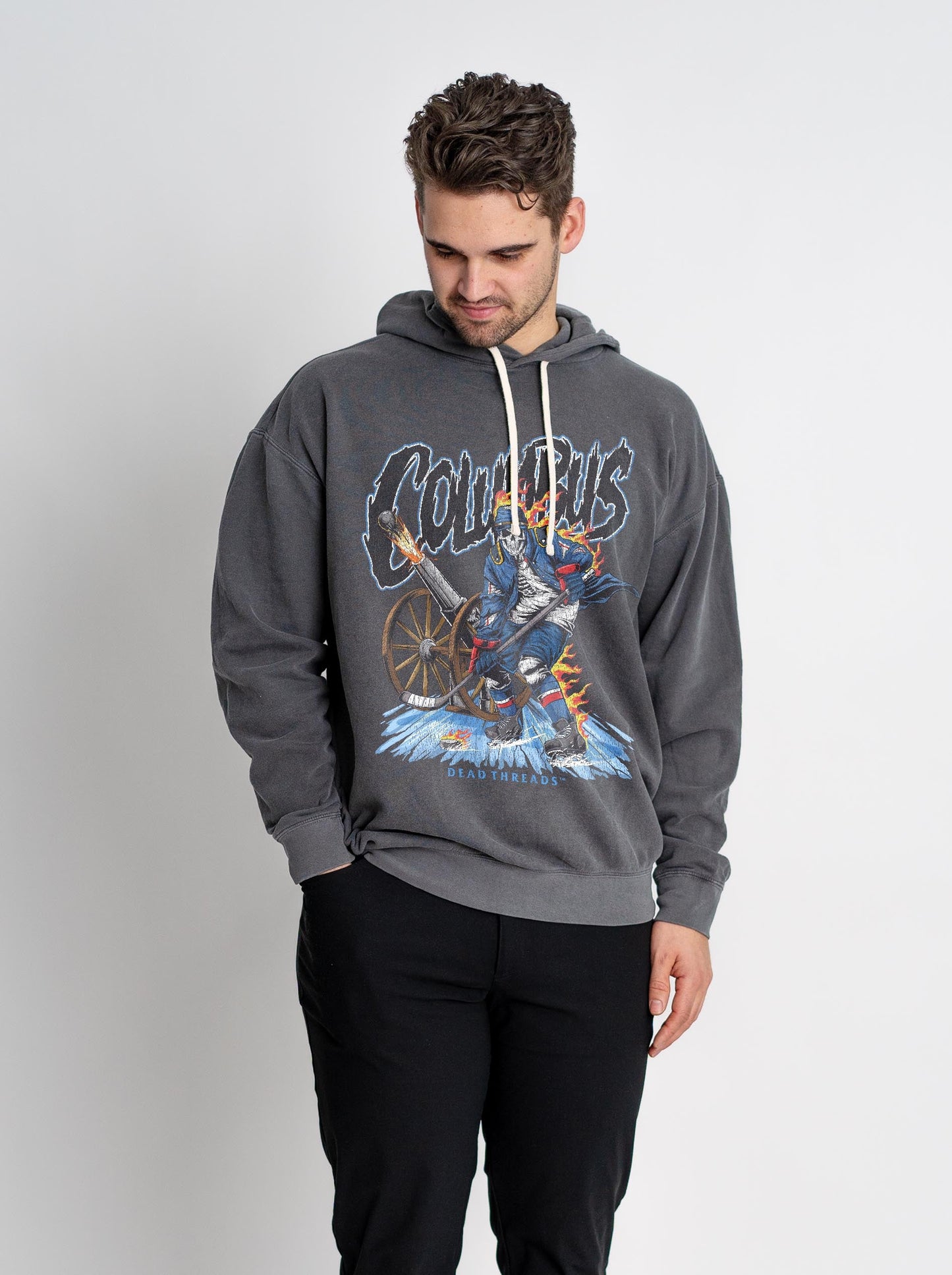COLUMBUS HOCKEY - LIGHTWEIGHT HOODIE – Lightweight – Dead Threads Apparel