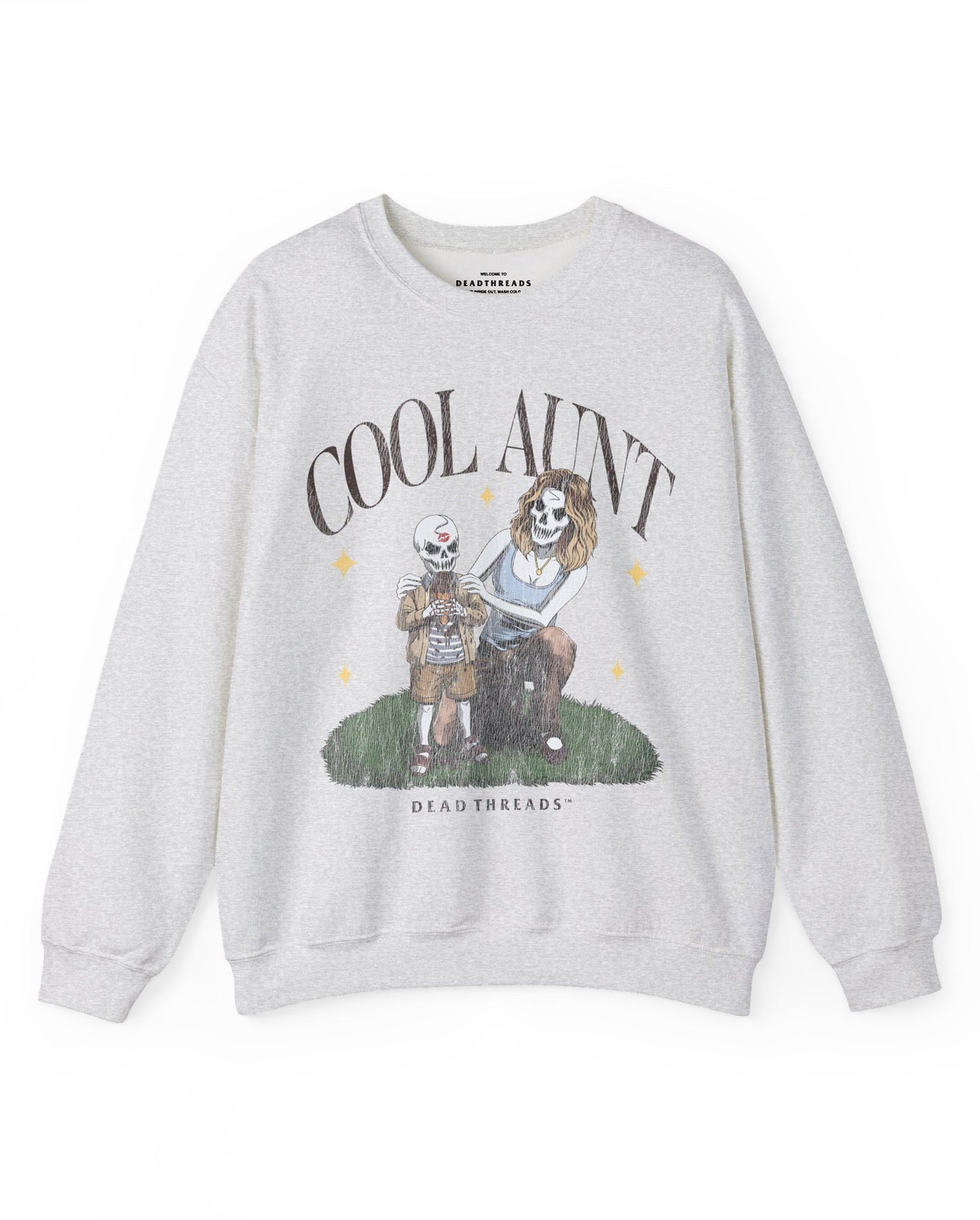 COOL AUNT (BOY) - CREWNECK SWEATSHIRT – Sweatshirt – Dead Threads Apparel