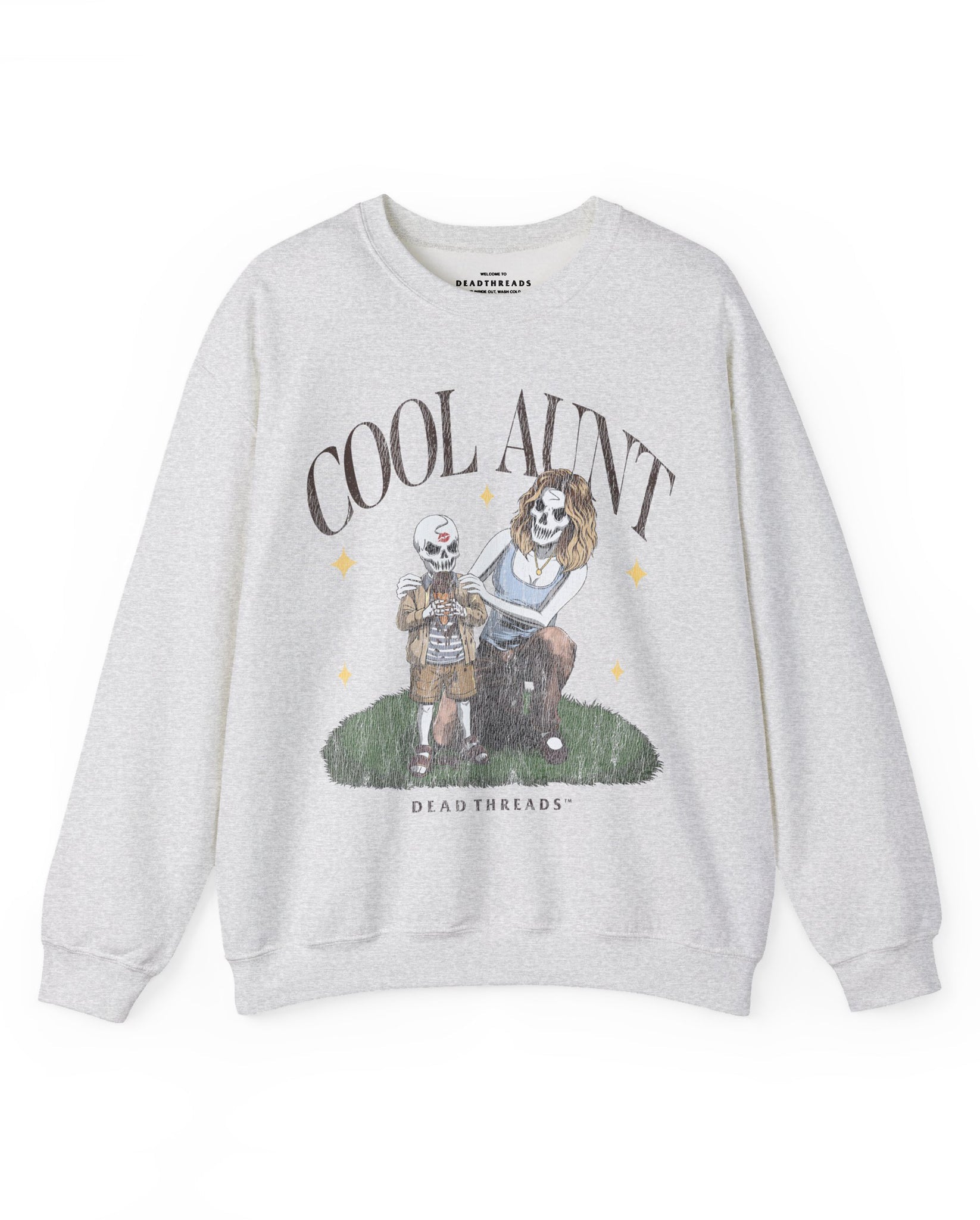 COOL AUNT (BOY) - CREWNECK SWEATSHIRT – Sweatshirt – Dead Threads Apparel