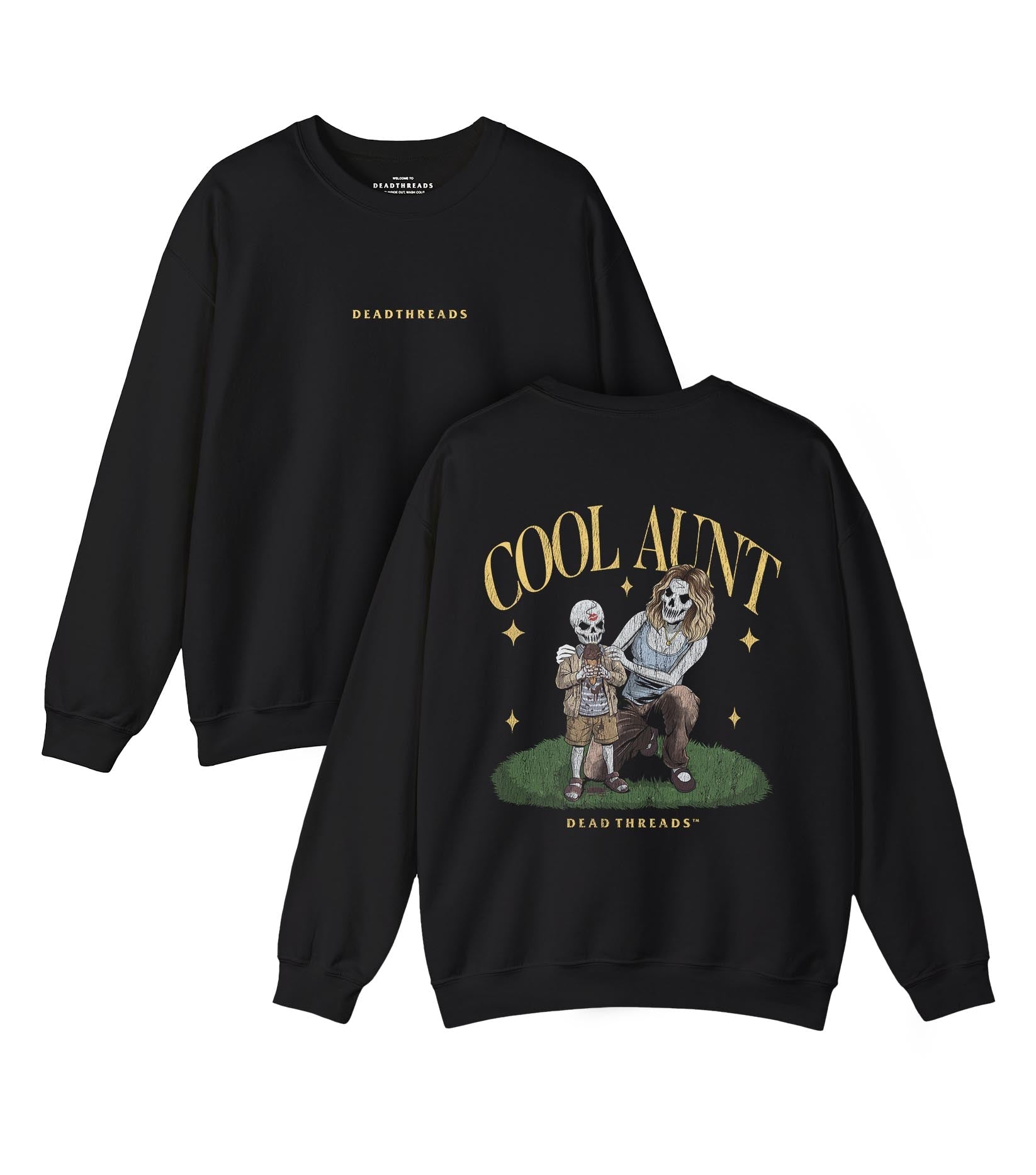 COOL AUNT (BOY) - “DT ESSENTIAL" CREWNECK SWEATSHIRT – Sweatshirt – Dead Threads Apparel