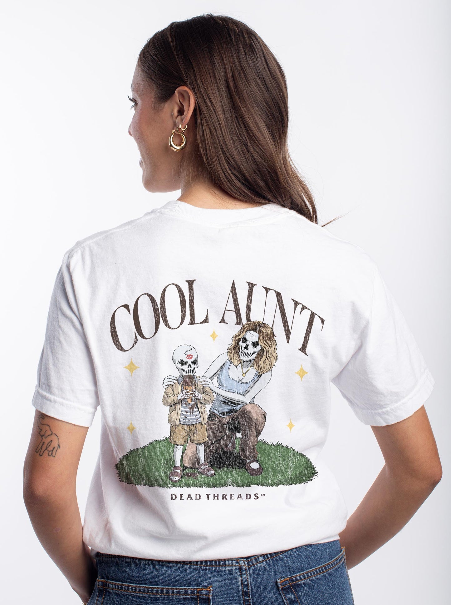 COOL AUNT (BOY) - “DT ESSENTIAL" PREMIUM T-SHIRT – T-Shirt – Dead Threads Apparel