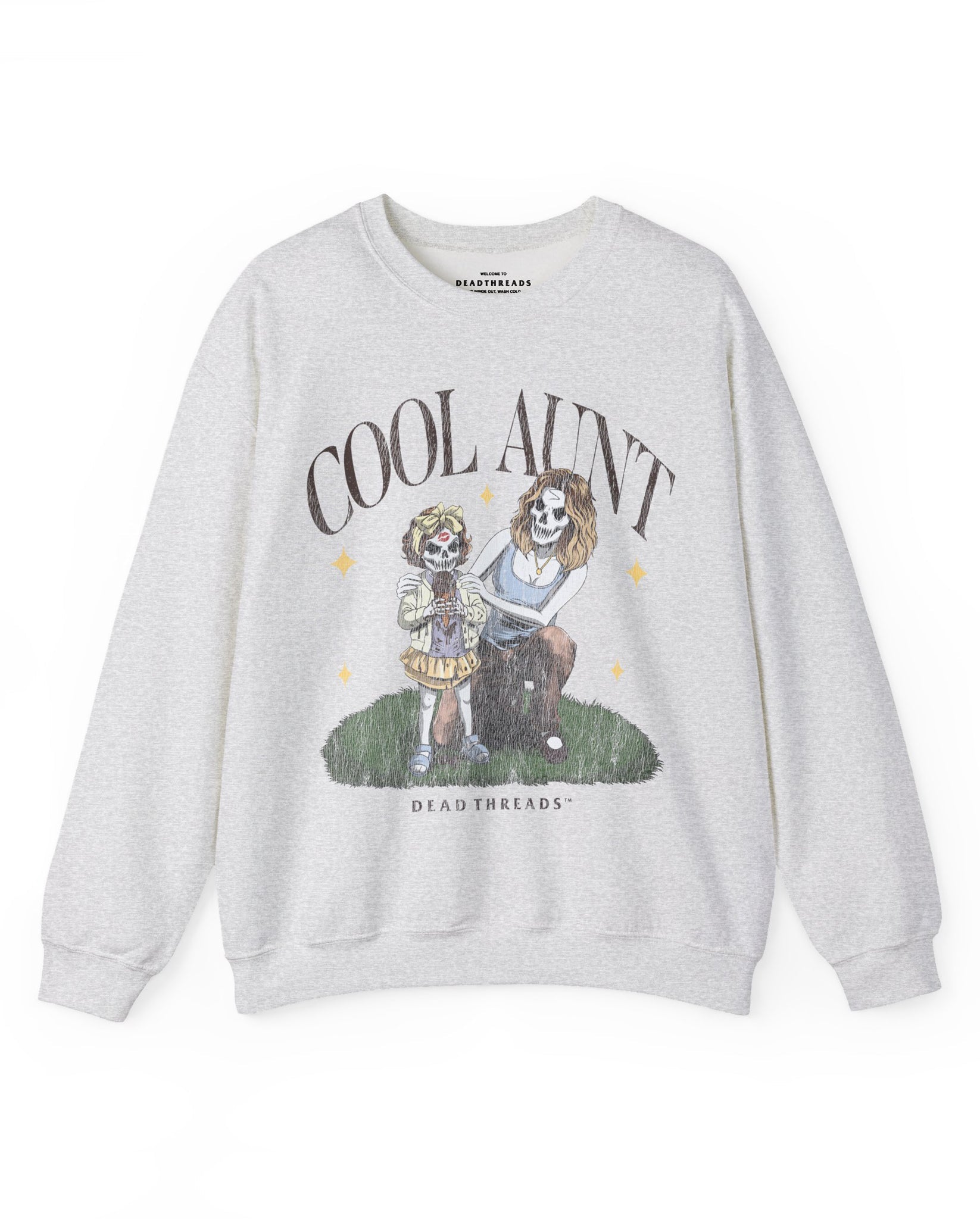 COOL AUNT (GIRL) - CREWNECK SWEATSHIRT – Sweatshirt – Dead Threads Apparel