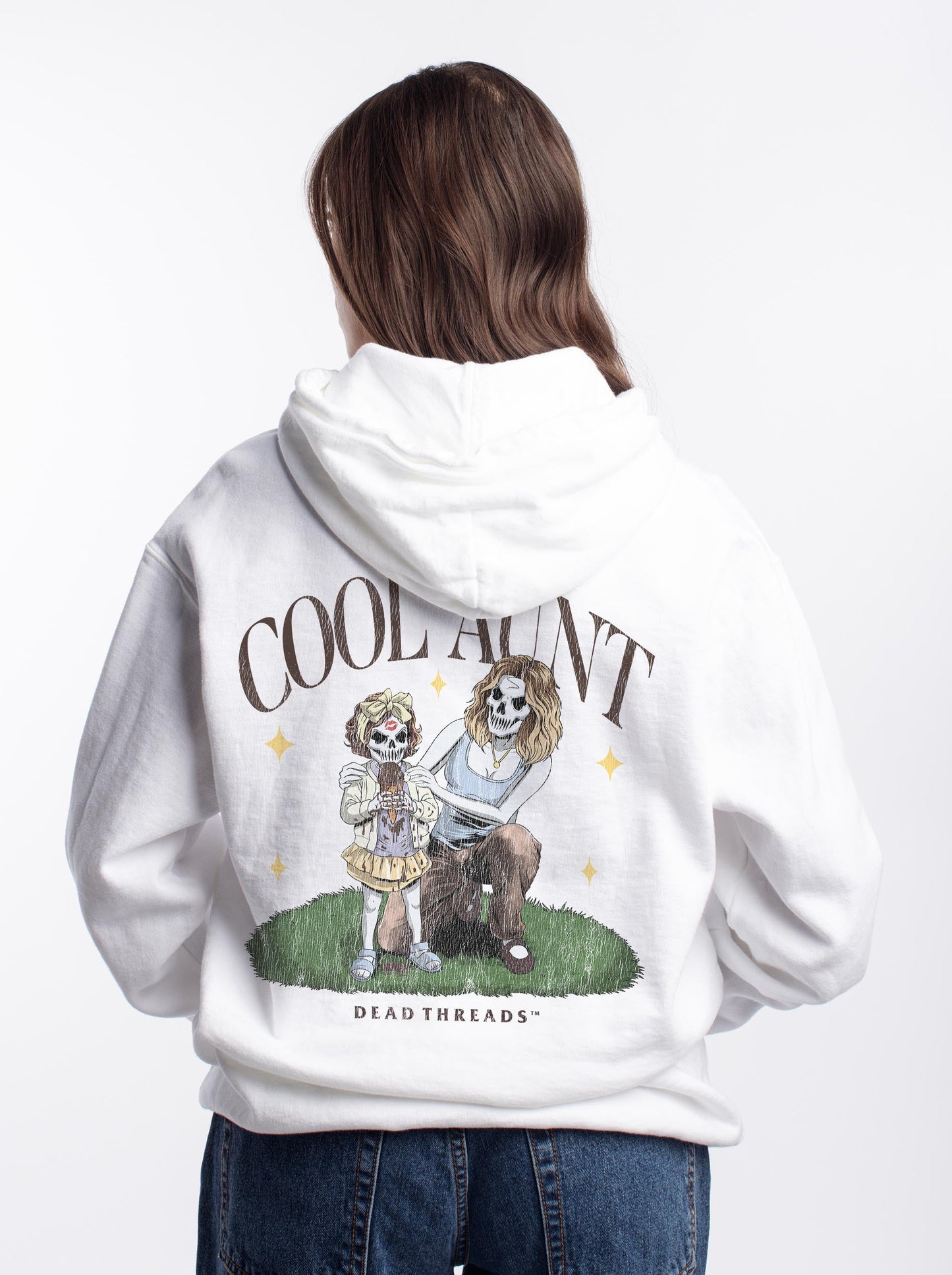 COOL AUNT (GIRL) - “DT ESSENTIAL" HOODIE – Hoodie – Dead Threads Apparel