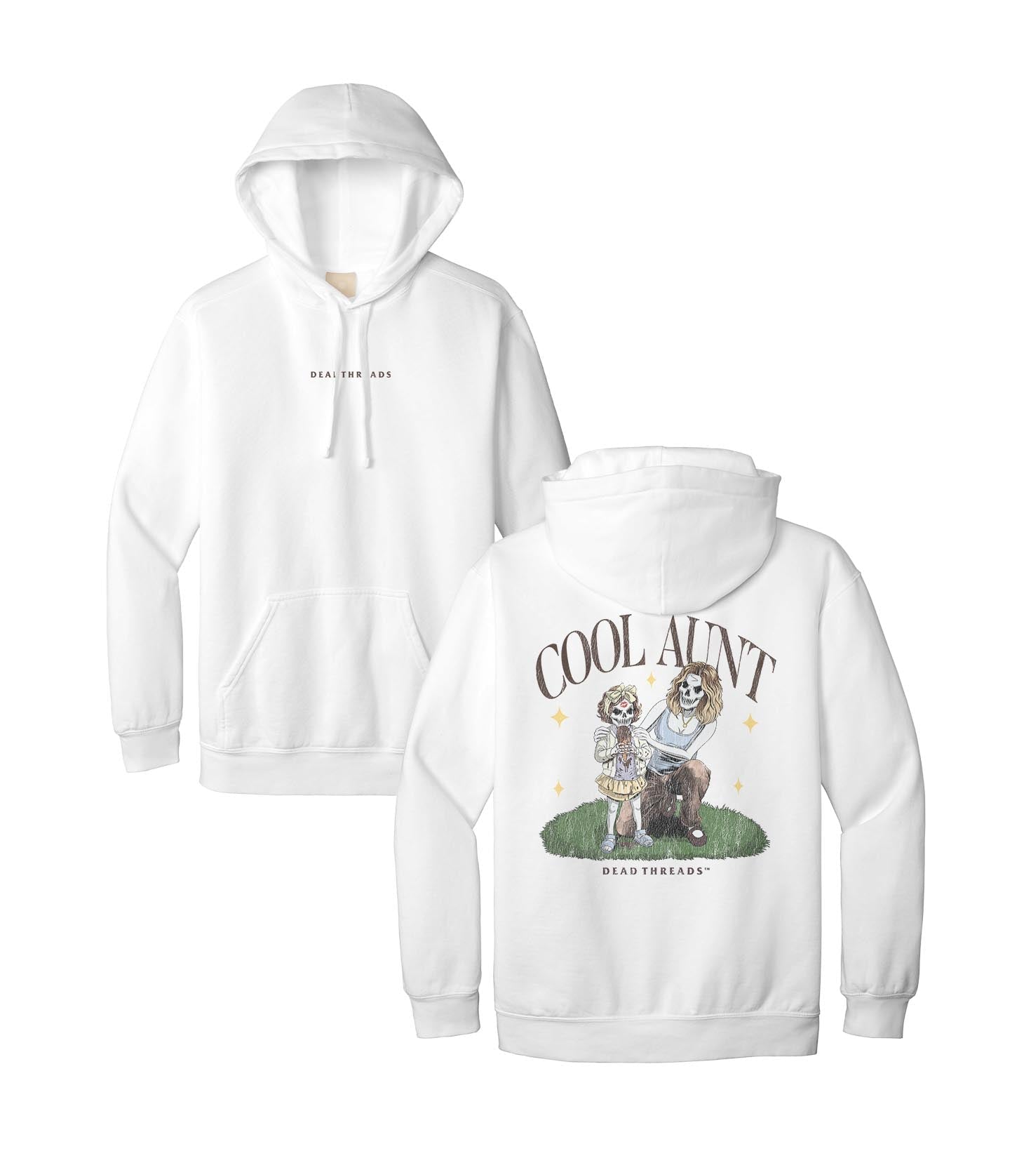 COOL AUNT (GIRL) - “DT ESSENTIAL" HOODIE – Hoodie – Dead Threads Apparel