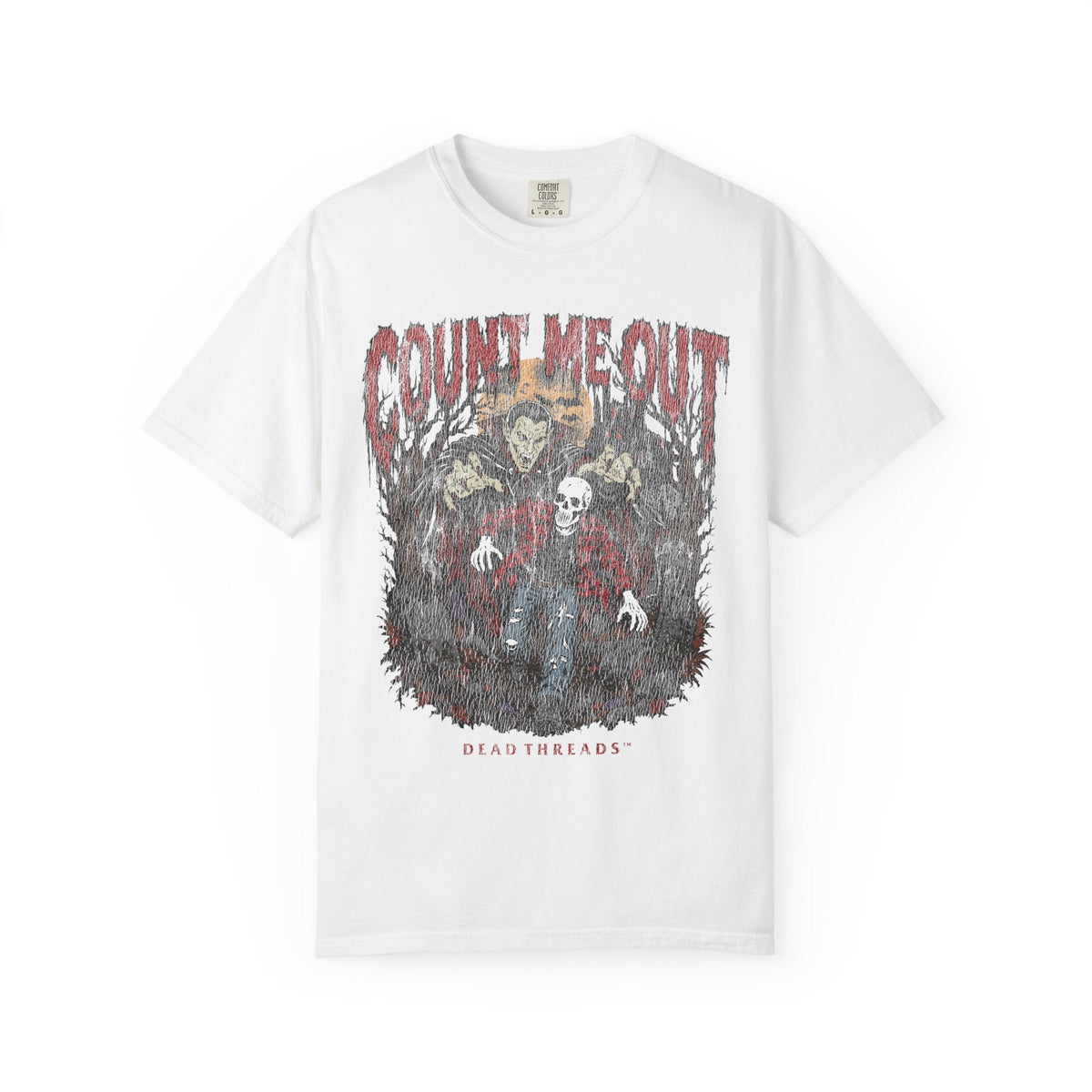 COUNT ME OUT - Halloween Limited Drop – T-Shirt – Dead Threads Apparel