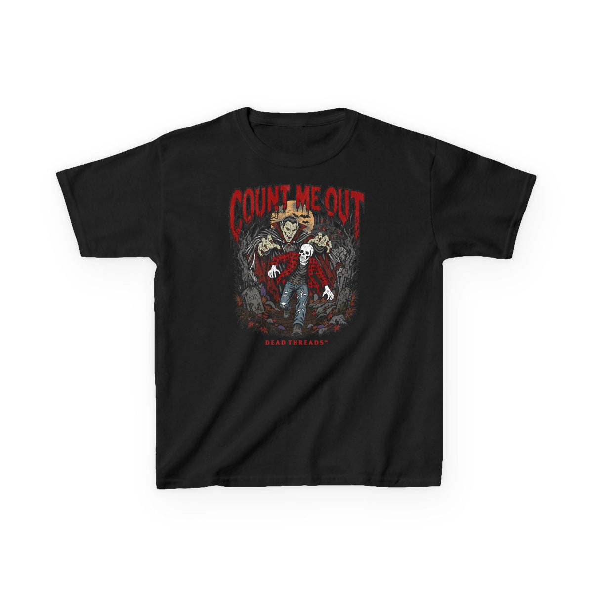 COUNT ME OUT (KIDS) - Halloween Limited Drop – Kids clothes – Dead Threads Apparel