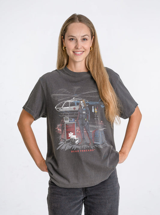 CRITICAL ALTITUDE v2 (FEMALE) – T-Shirt – Dead Threads Apparel