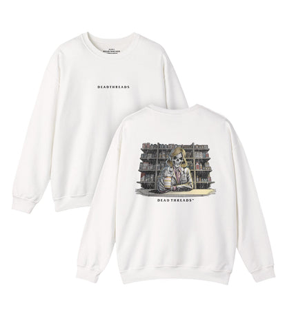 CRYPTS & SCRIPTS (PHARMACIST, FEMALE) - “DT ESSENTIAL" CREWNECK SWEATSHIRT – Sweatshirt – Dead Threads Apparel