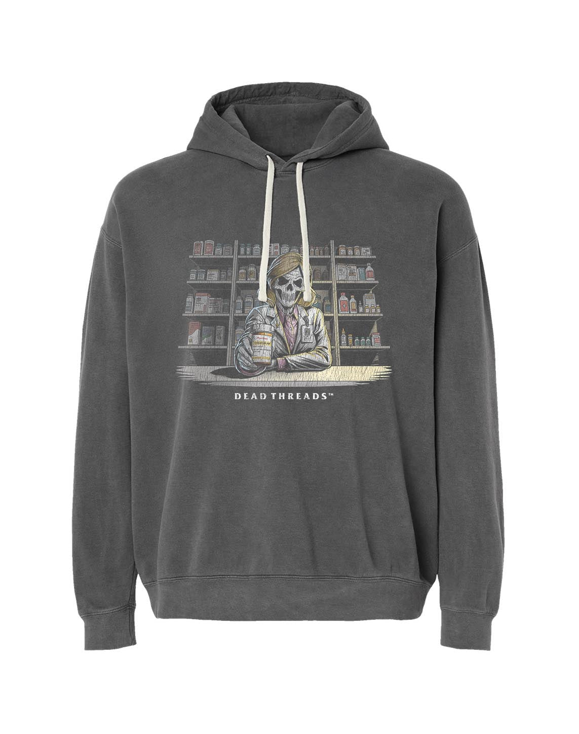 CRYPTS & SCRIPTS (PHARMACIST, FEMALE) - LIGHTWEIGHT HOODIE – Lightweight – Dead Threads Apparel