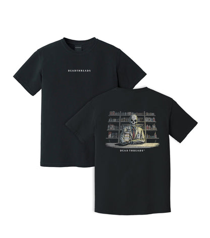 CRYPTS & SCRIPTS (PHARMACIST, MALE) - “DT ESSENTIAL" PREMIUM T-SHIRT – T-Shirt – Dead Threads Apparel