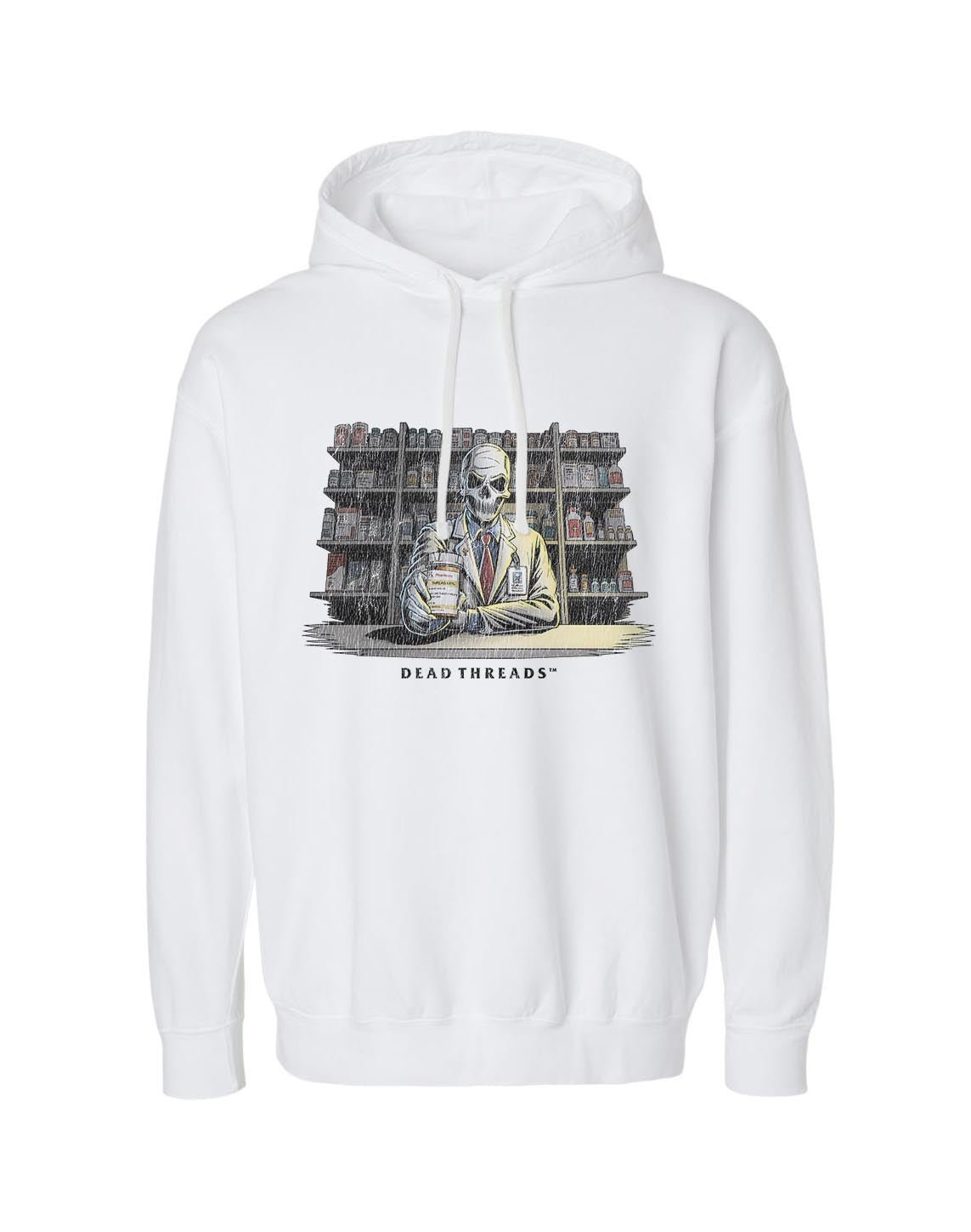 CRYPTS & SCRIPTS (PHARMACIST, MALE) - LIGHTWEIGHT HOODIE – Lightweight – Dead Threads Apparel