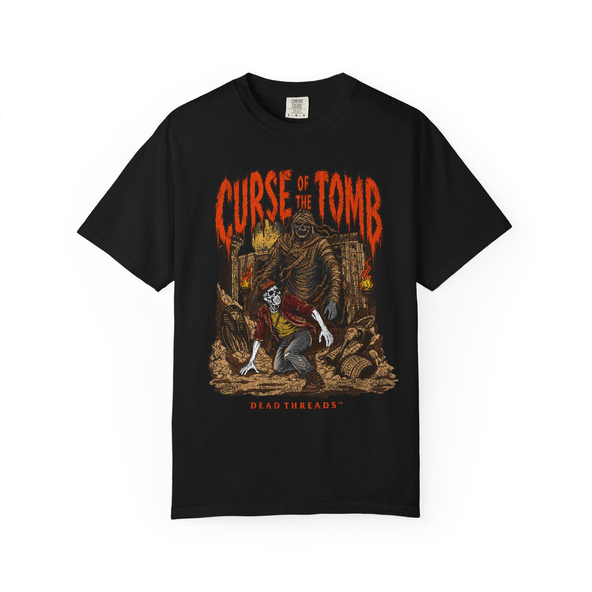 CURSE OF THE TOMB - Halloween Limited Drop – T-Shirt – Dead Threads Apparel