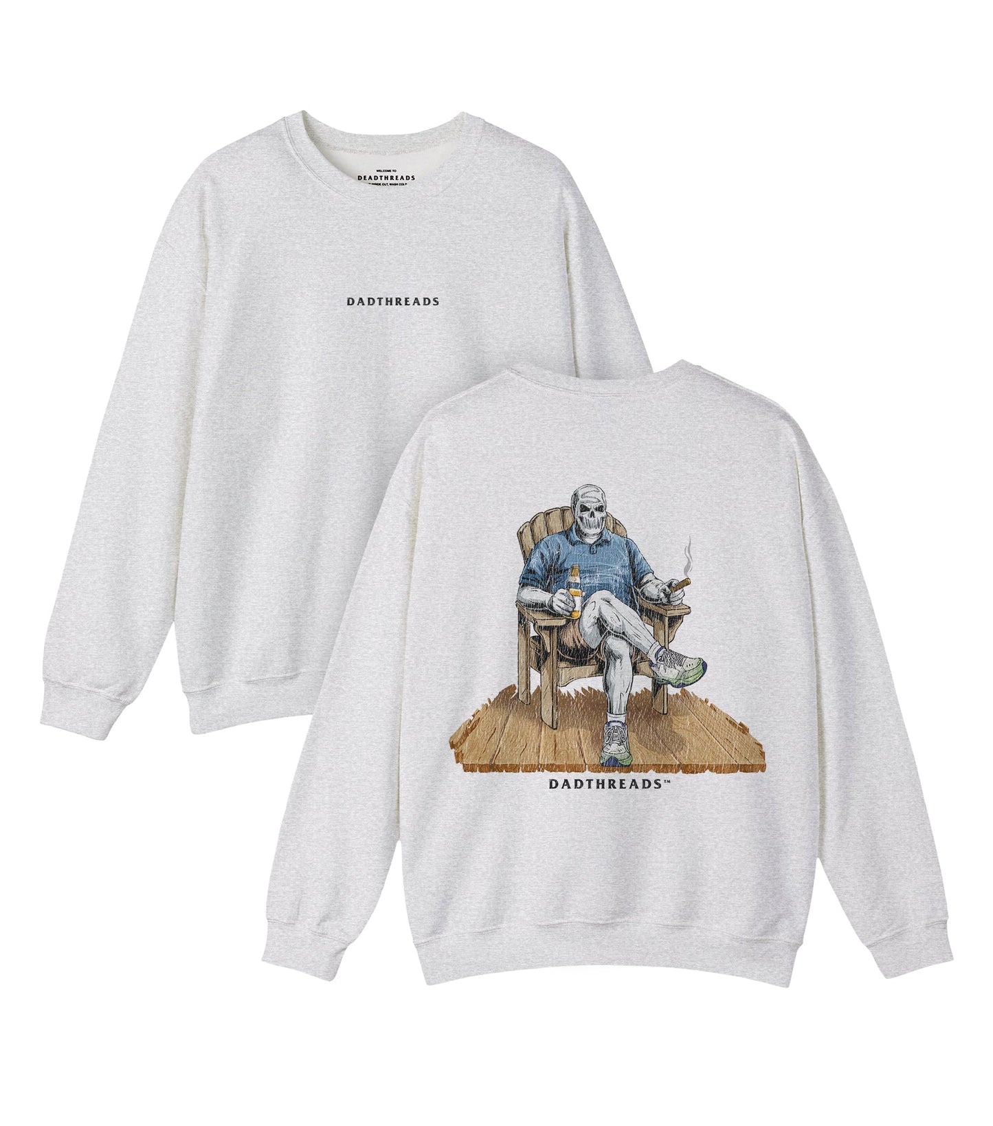 DADIRONDACK - “DT ESSENTIAL" CREWNECK SWEATSHIRT – Sweatshirt – Dead Threads Apparel