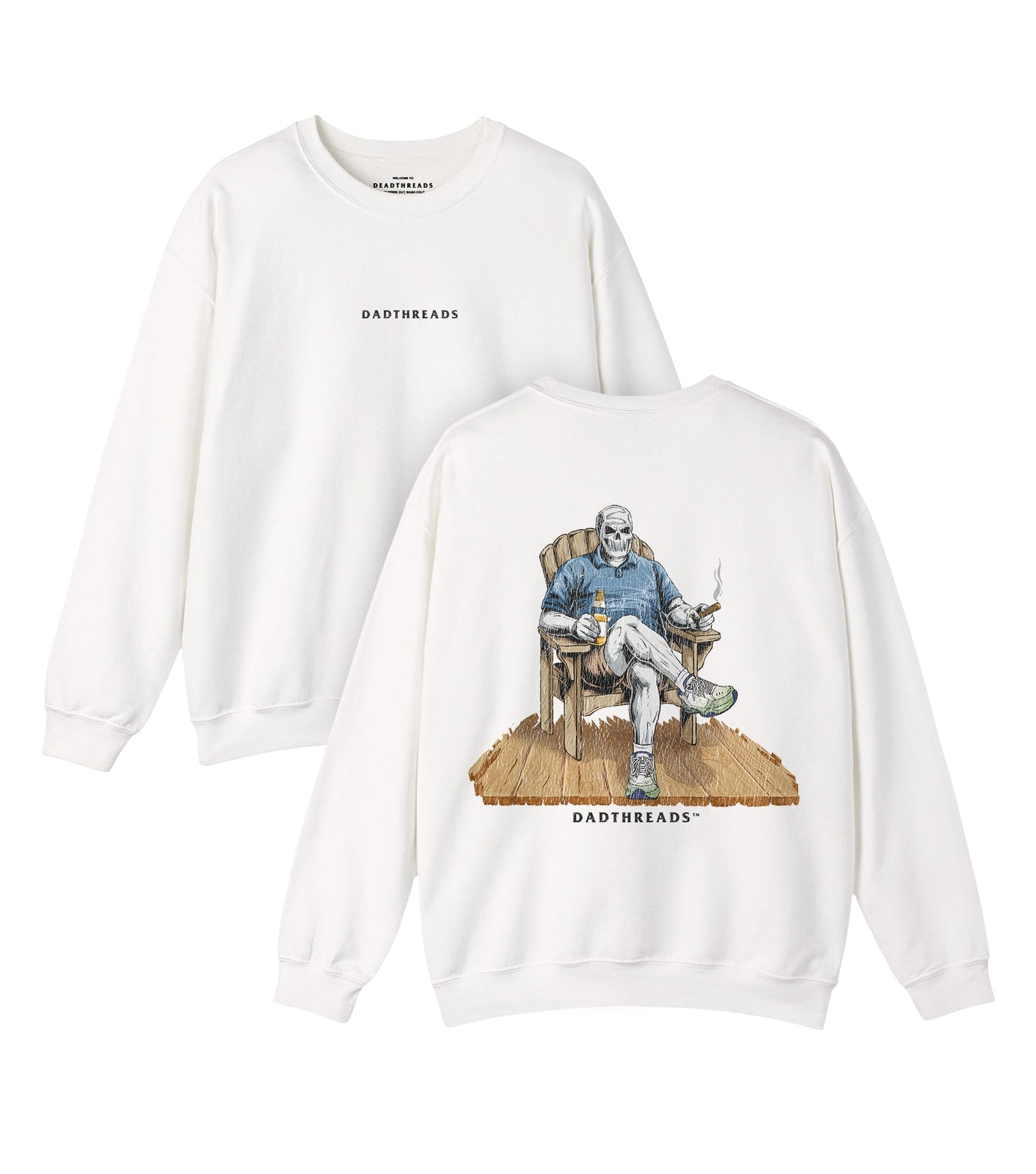 DADIRONDACK - “DT ESSENTIAL" CREWNECK SWEATSHIRT – Sweatshirt – Dead Threads Apparel