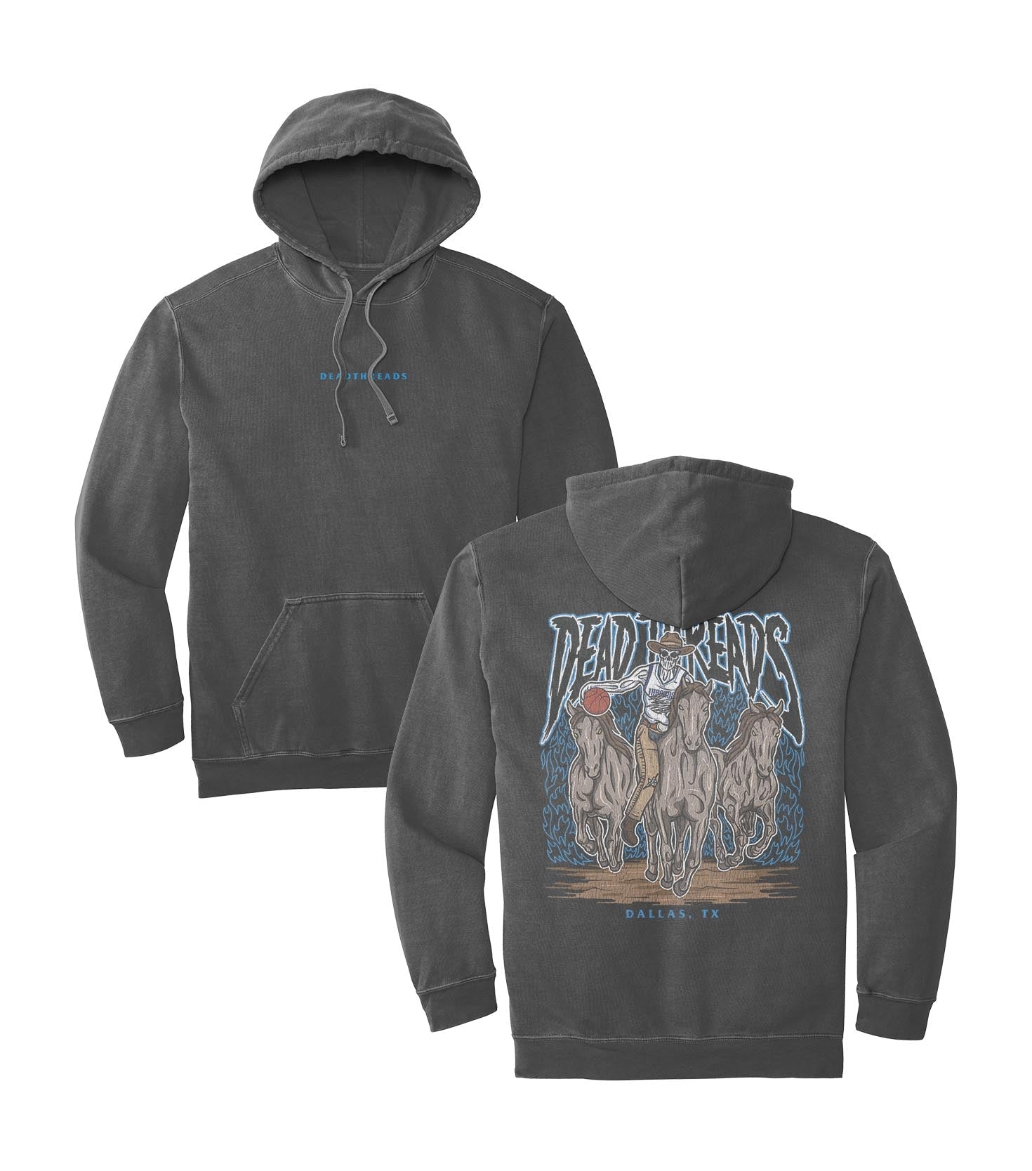 DALLAS BASKETBALL - “DT ESSENTIAL" HOODIE – Hoodie – Dead Threads Apparel