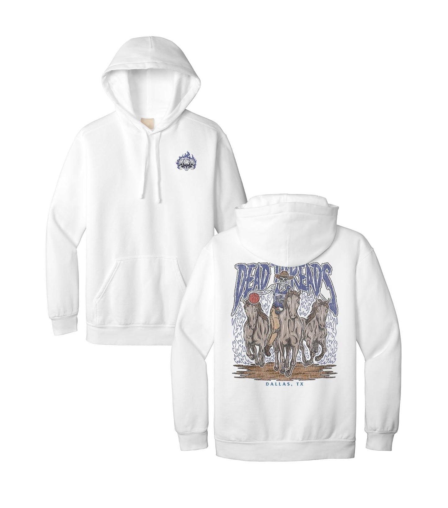 DALLAS BASKETBALL - HOODIE – Hoodie – Dead Threads Apparel
