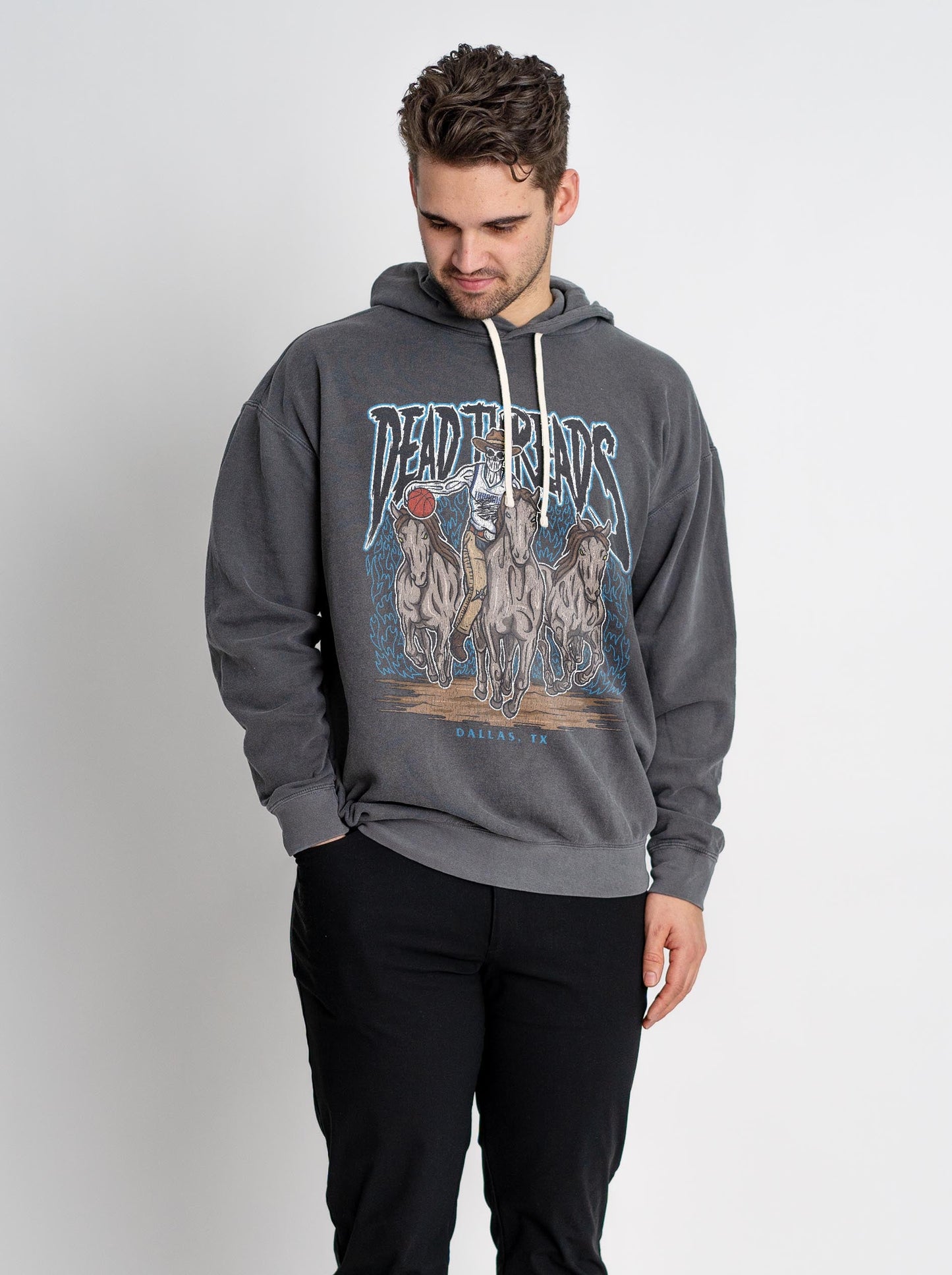 DALLAS BASKETBALL - LIGHTWEIGHT HOODIE – Lightweight – Dead Threads Apparel