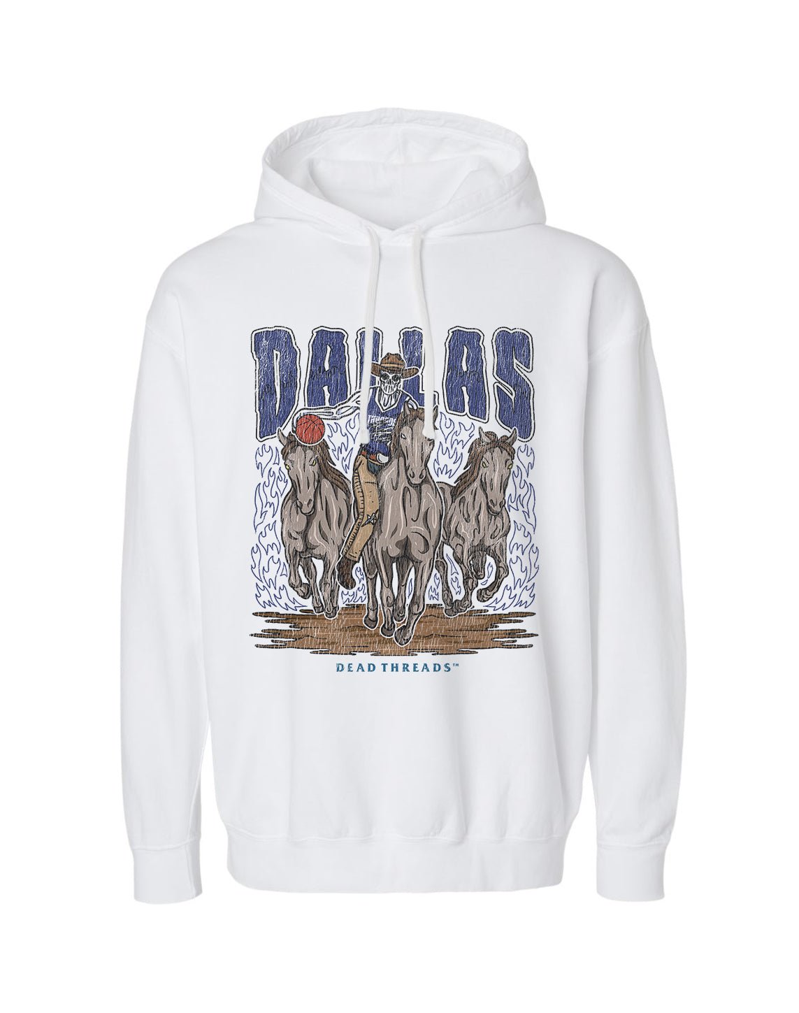 DALLAS BASKETBALL - LIGHTWEIGHT HOODIE – Lightweight – Dead Threads Apparel
