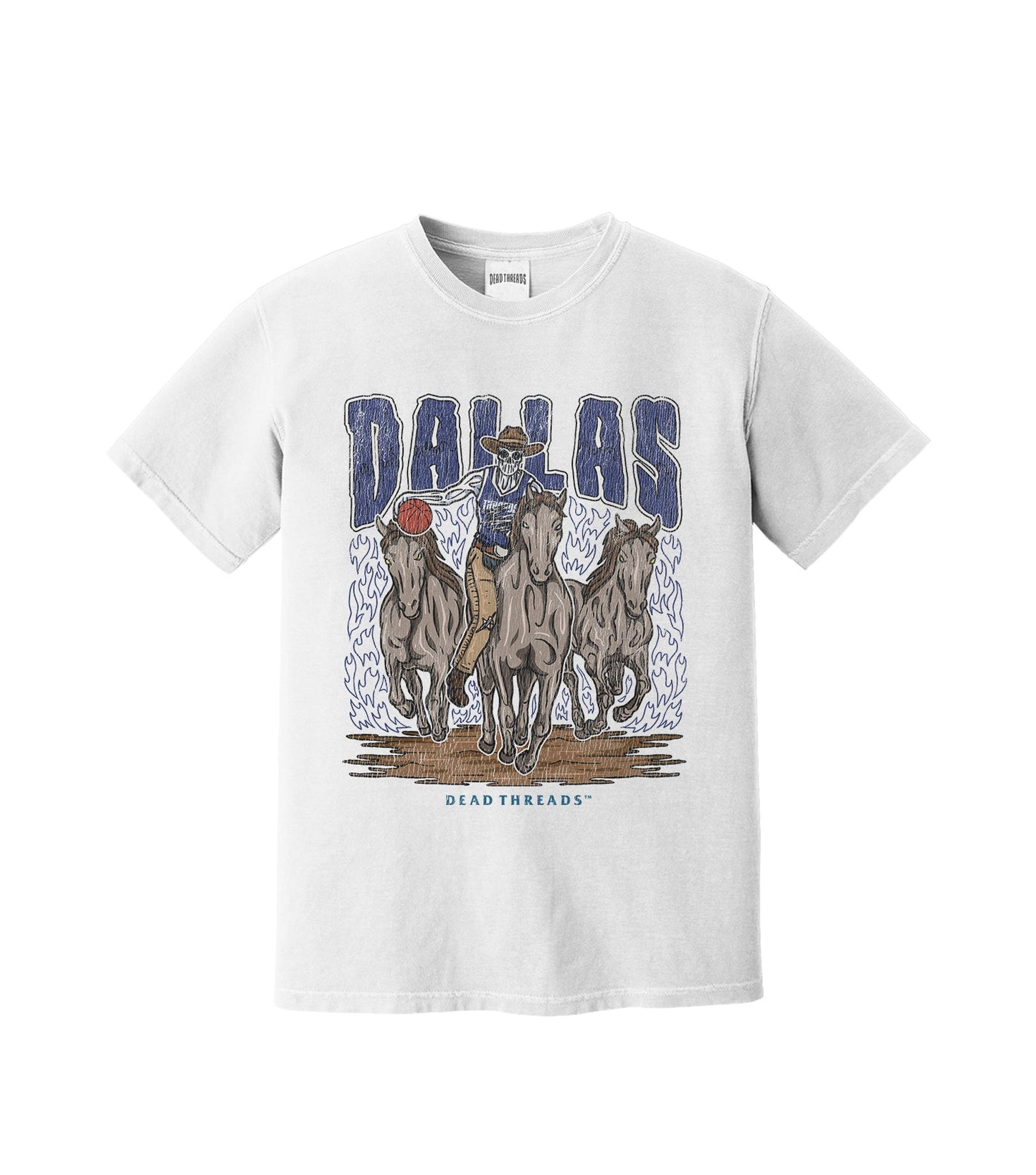 DALLAS BASKETBALL – T-Shirt – Dead Threads Apparel