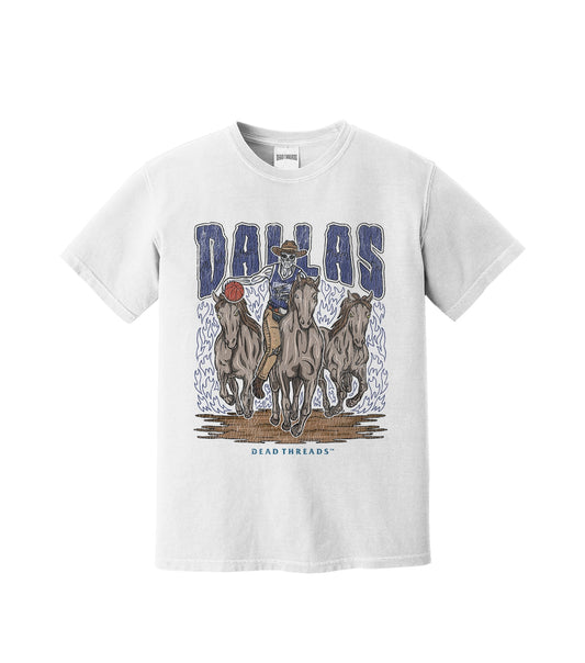 DALLAS BASKETBALL – T-Shirt – Dead Threads Apparel