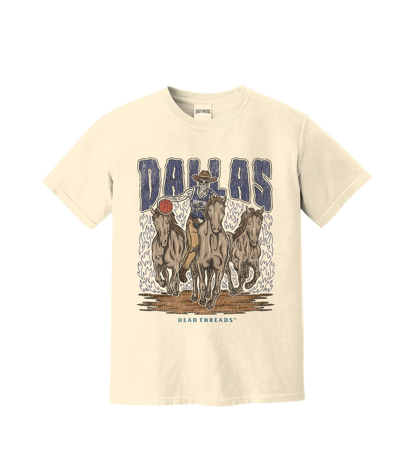 DALLAS BASKETBALL – T-Shirt – Dead Threads Apparel