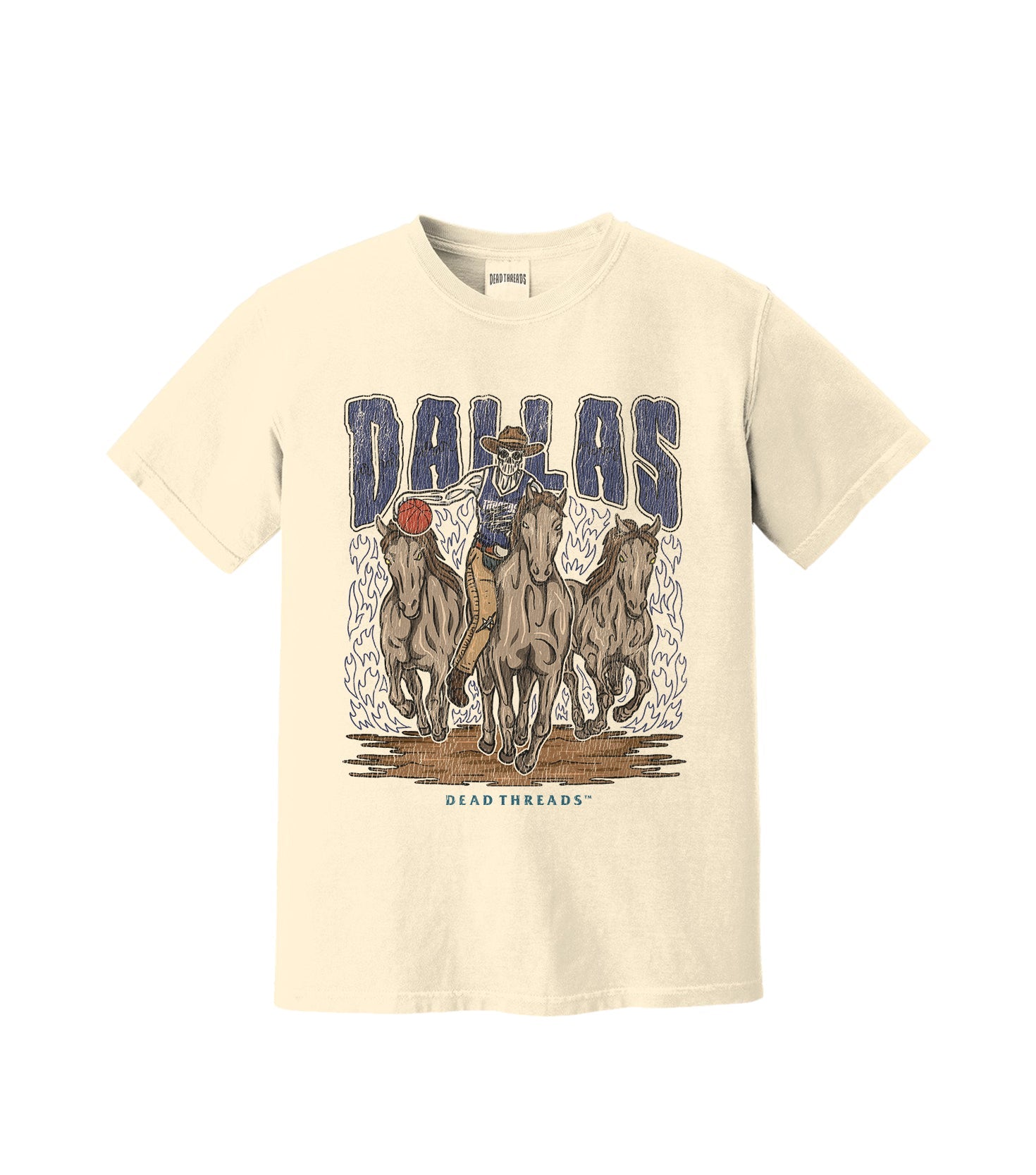 DALLAS BASKETBALL – T-Shirt – Dead Threads Apparel