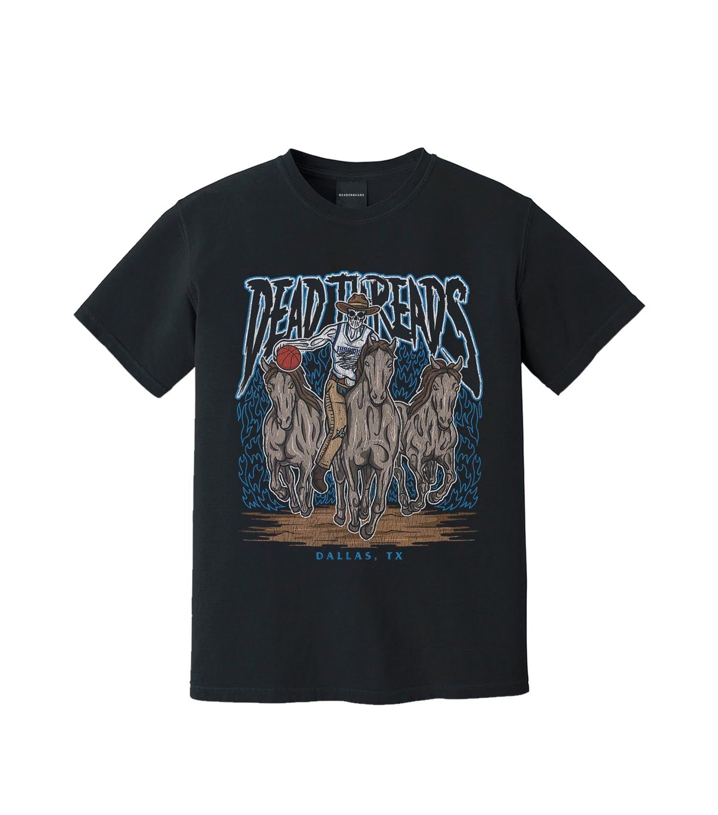 DALLAS BASKETBALL – T-Shirt – Dead Threads Apparel