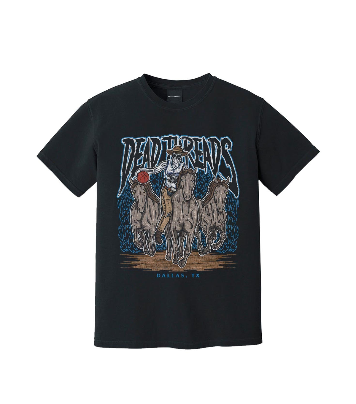 DALLAS BASKETBALL – T-Shirt – Dead Threads Apparel
